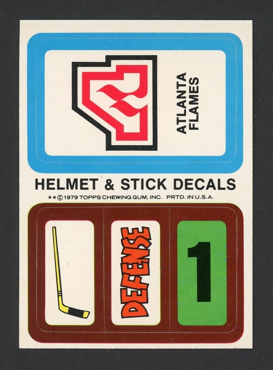 -80 Hockey ATLANTA FLAMES Deca 1979 Topps 1979 Topps