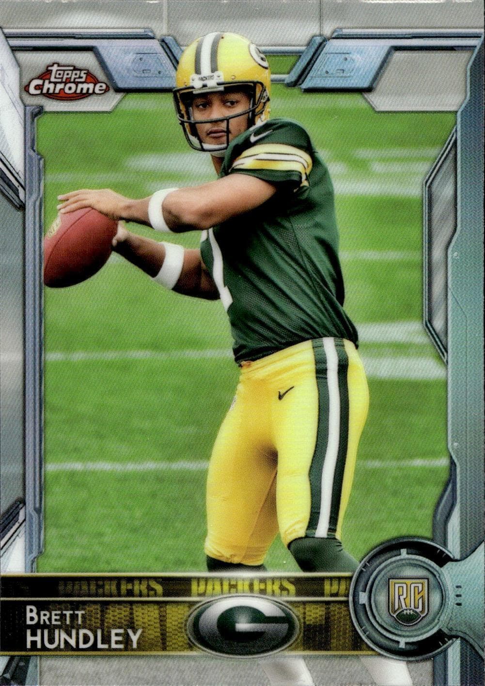 Brett Hundley 2015 Topps Chrome 2015 Topps Chrome refractor