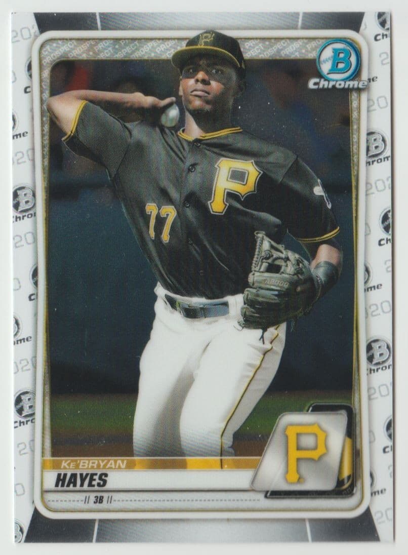 Bryan Hayes Baseball 2020 Bowman Chrome 2020 Bowman Chrome