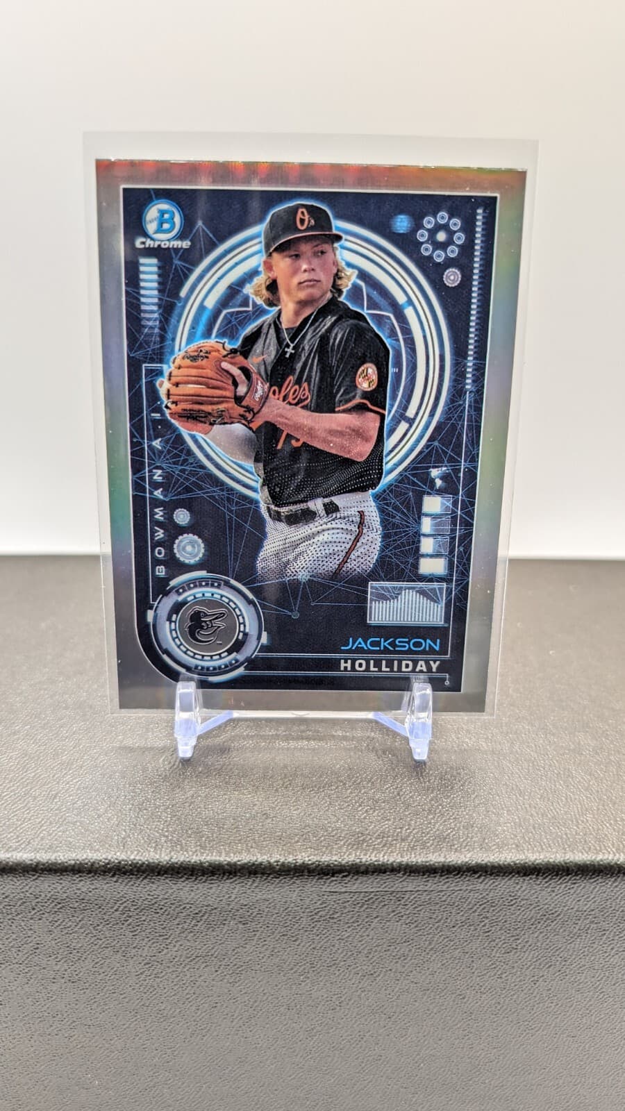 JACKSON HOLLIDAY AI A.I. Oriol 2024 Bowman Chrome
