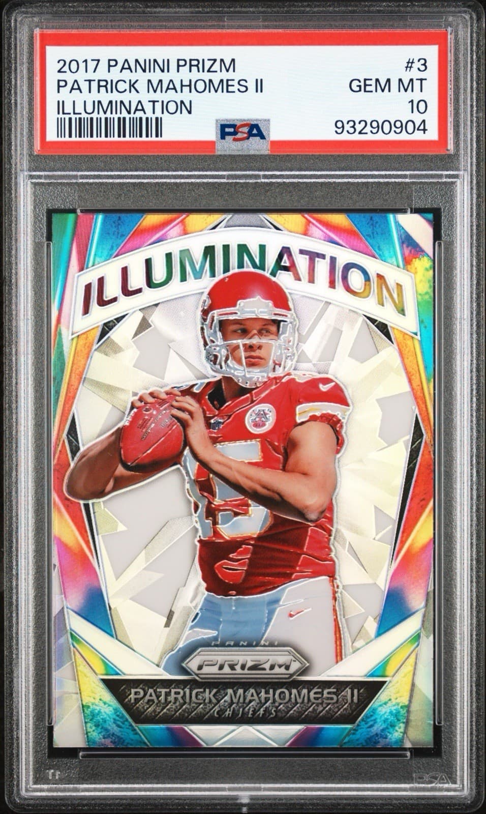 ILLUMINATION PATRICK MAHOMES I 2017 Panini Prizm 2017 Panini Prizm