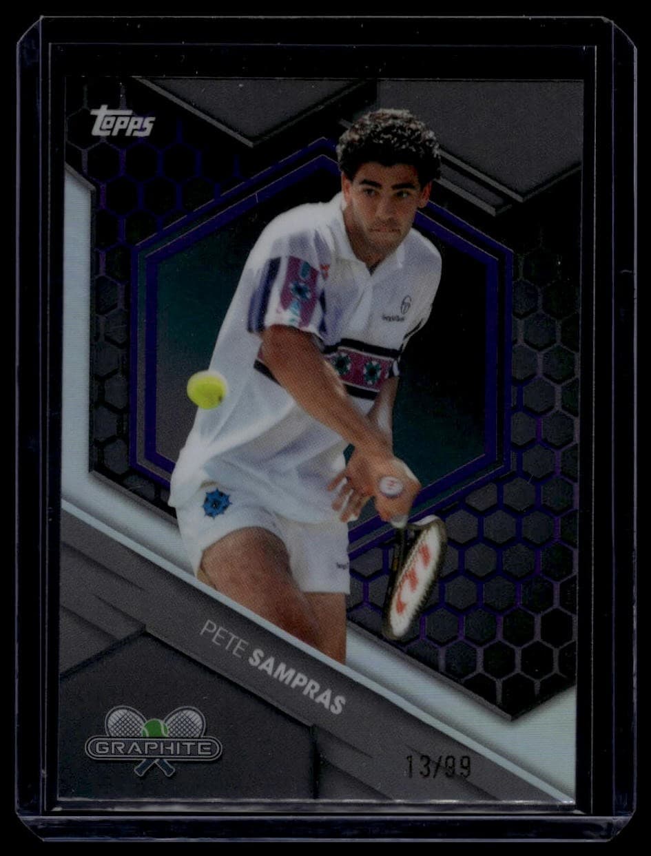 Graphite Pete Sampras 2026 Topps 2026 Topps purple-refractor