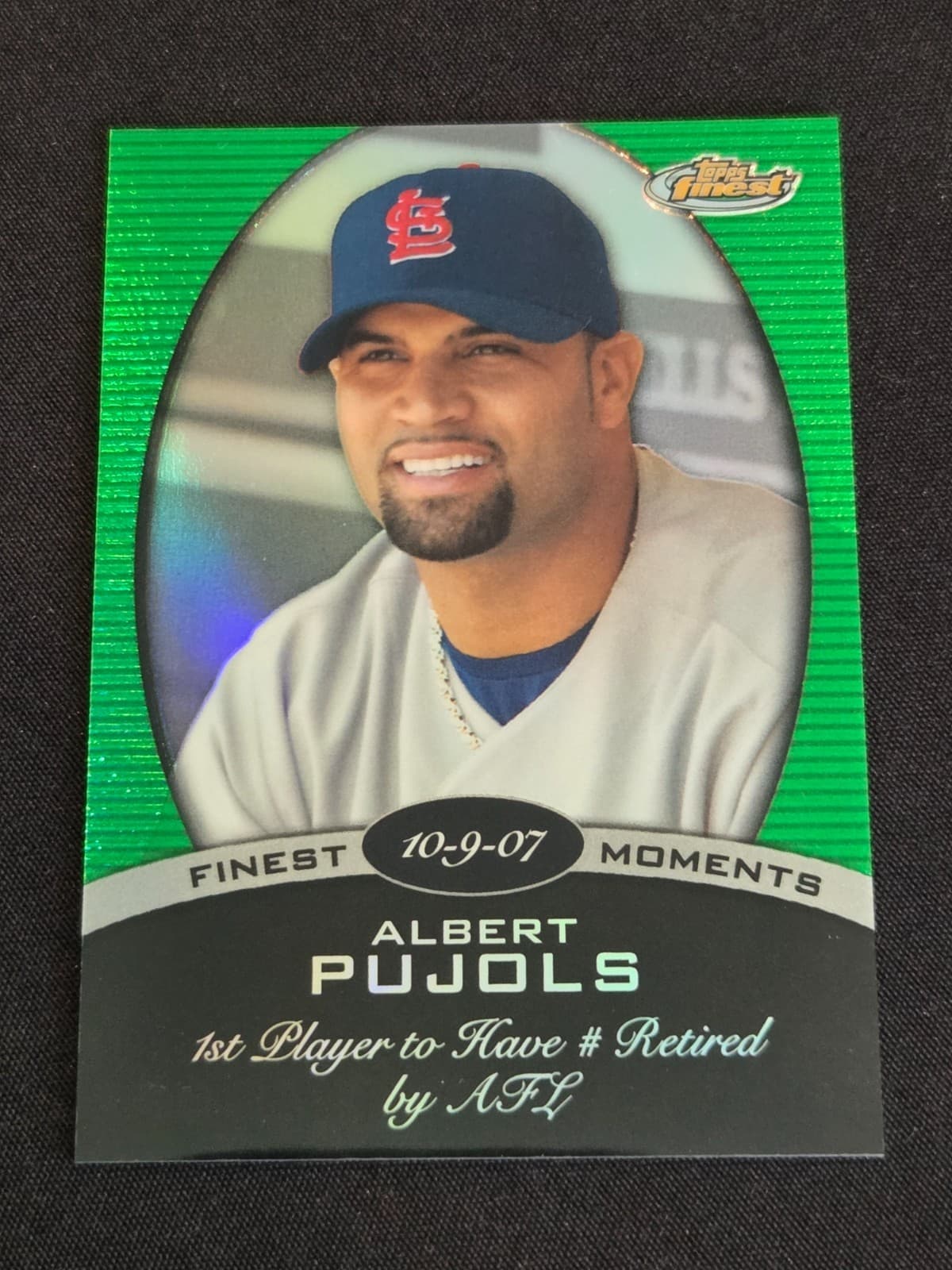Moments Green 2008 Topps Finest
