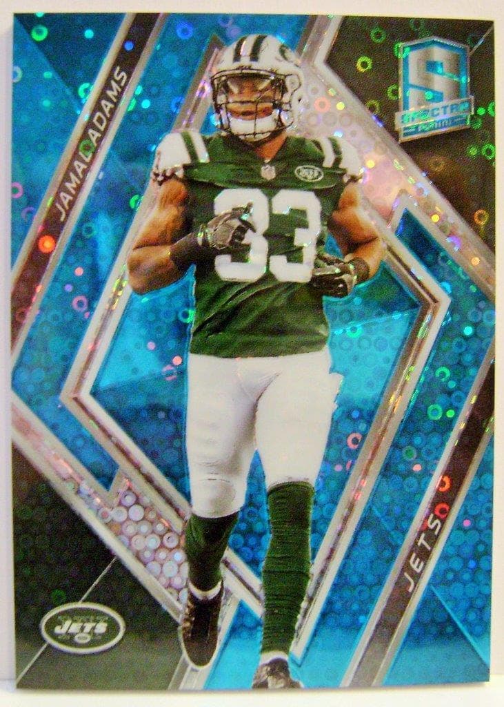 JAMAL ADAMS JETS /75 BLUE SPEC 2018 Panini 2018 Panini blue