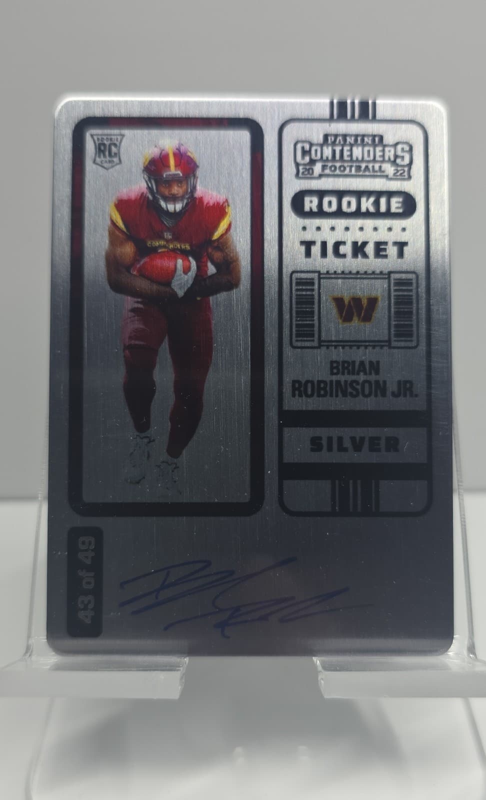 Brian Robinson Jr 2022 Panini Contenders 2022 Panini Contenders