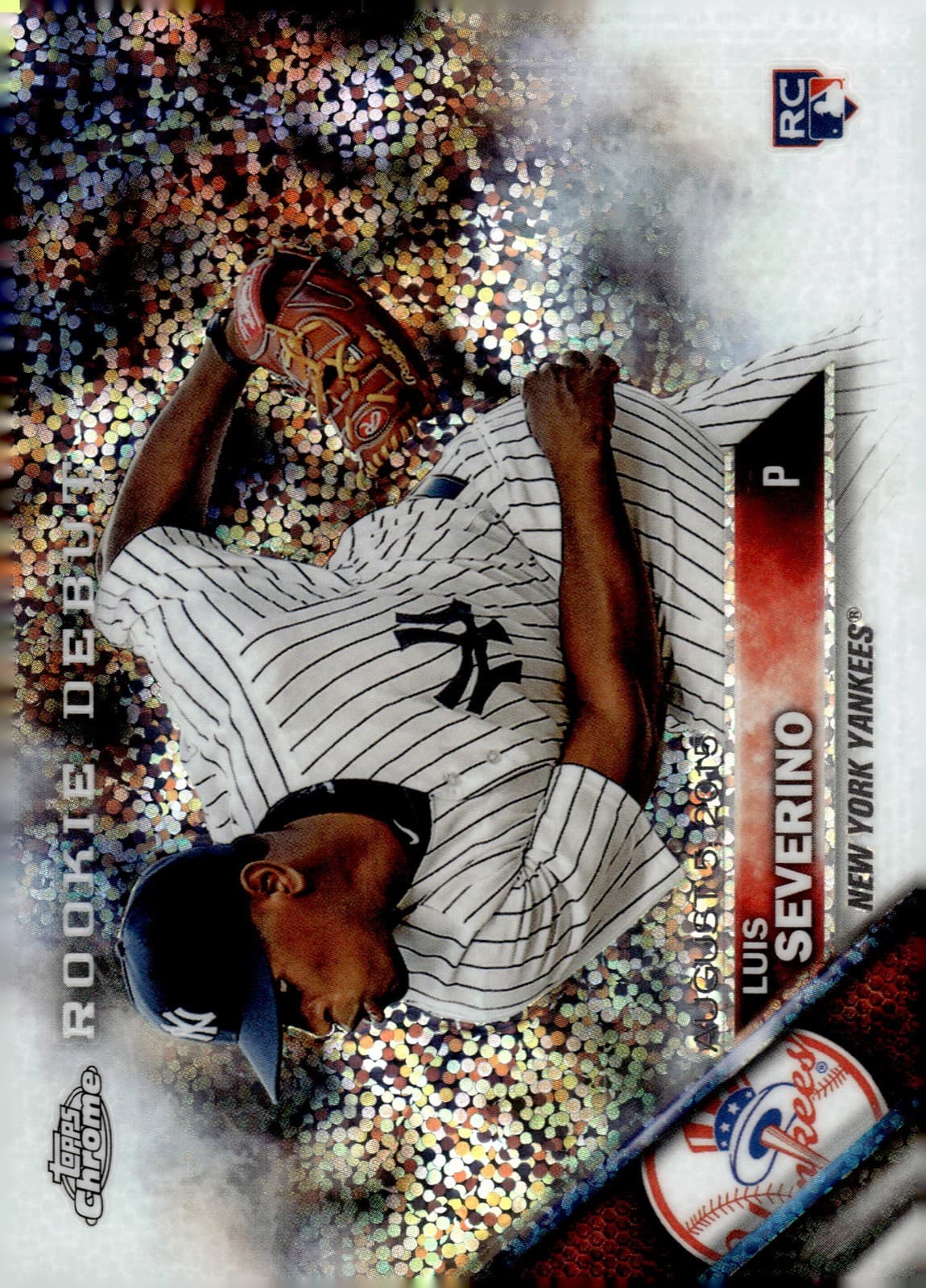 Update Luis Severino 2016 Topps Chrome 2016 Topps Chrome