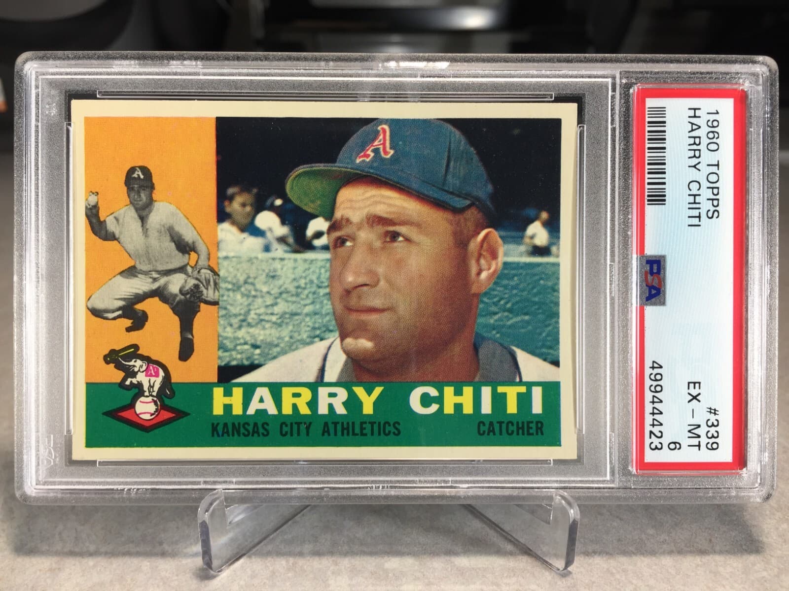 Harry Chiti 1960 topps Topps