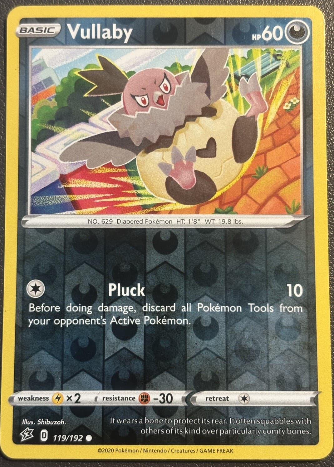 Vullaby trading card