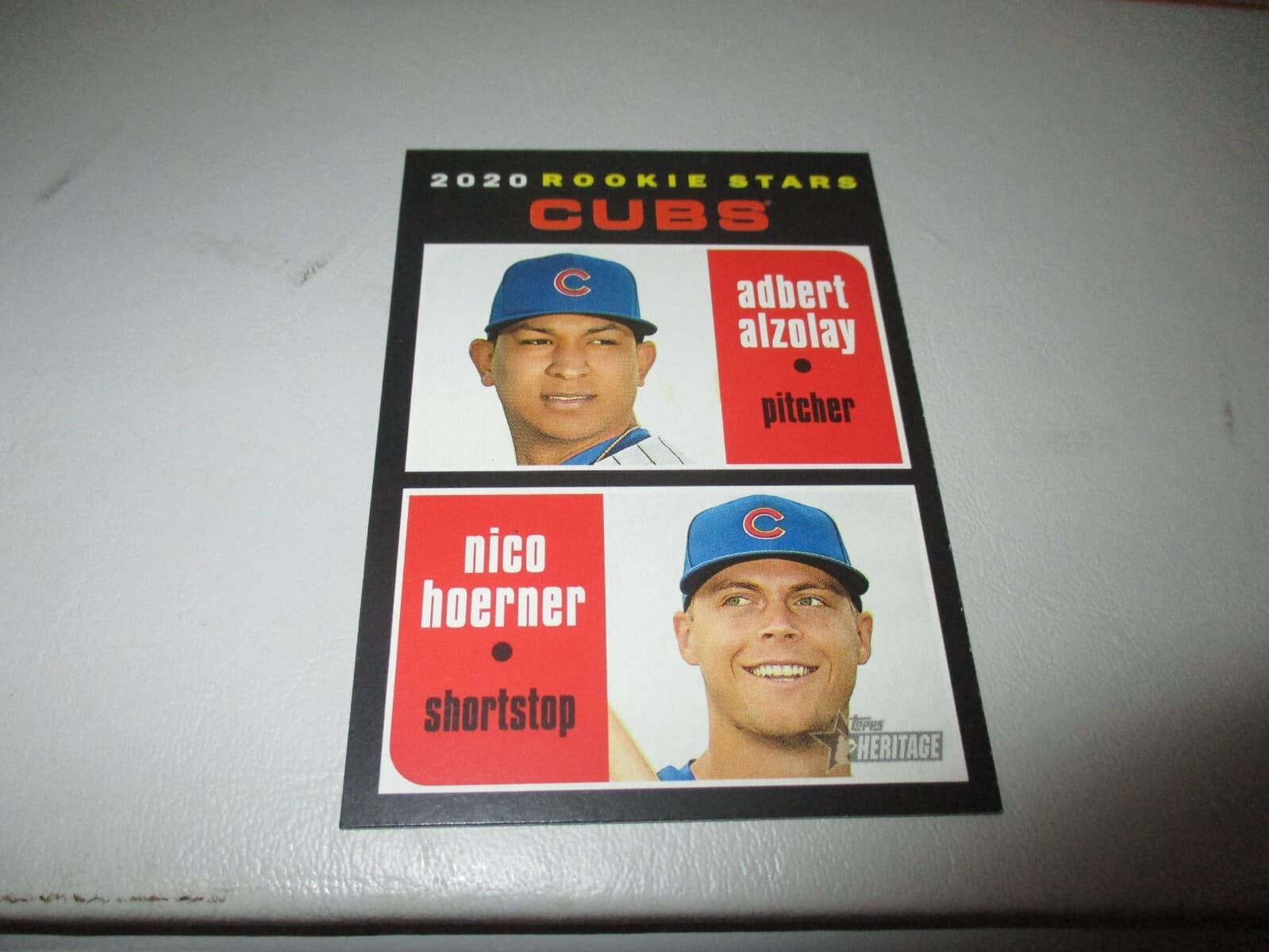 Nico Hoerner 2020 Topps Heritage 2020 Topps Heritage
