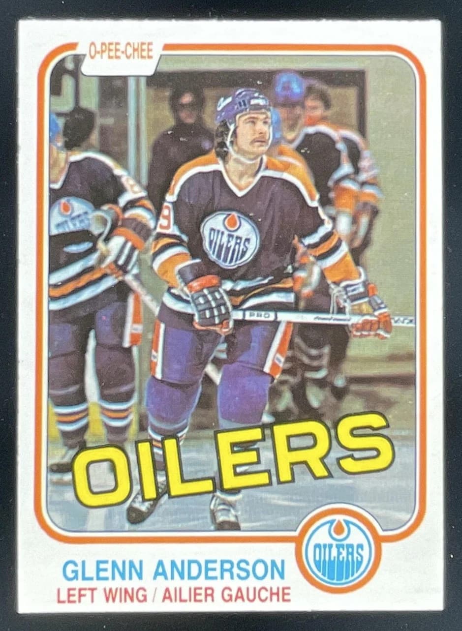 Glenn Anderson 1981 O-Pee-Chee 1981 O-Pee-Chee