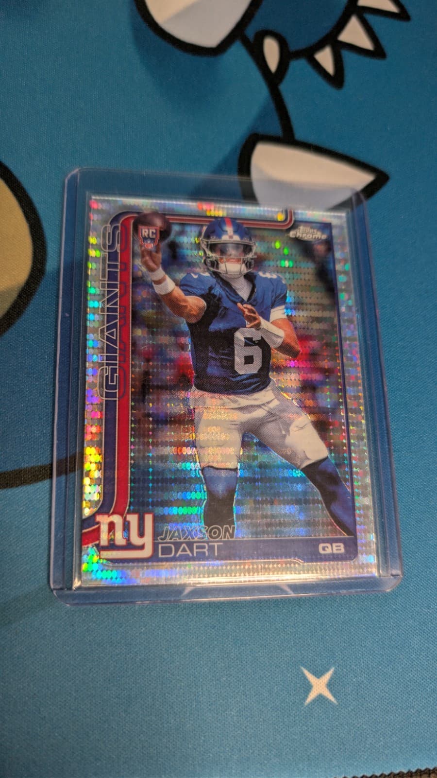 Topps Jaxson Dart 2025 Topps Chrome 2025 Topps Chrome pulsar