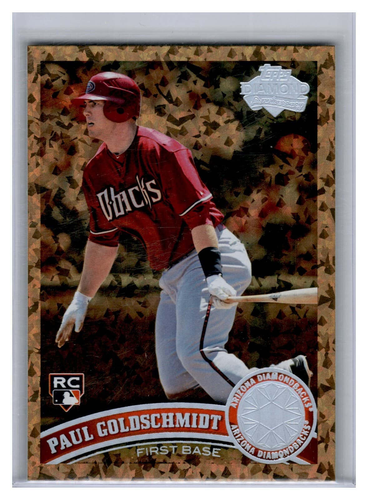 Paul Goldschmidt Cognac 2011 Topps Update 2011 Topps Update