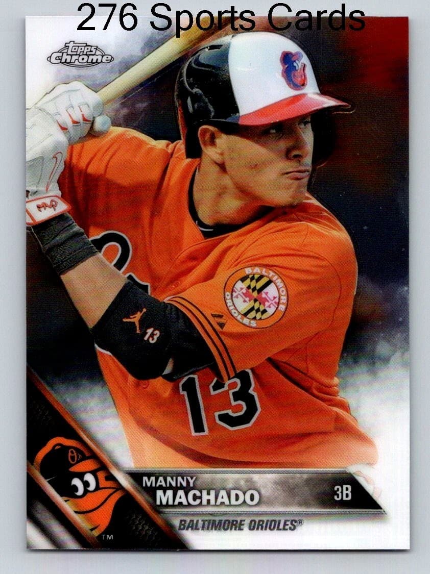 Manny Machado 2016 Topps Chrome 2016 Topps Chrome