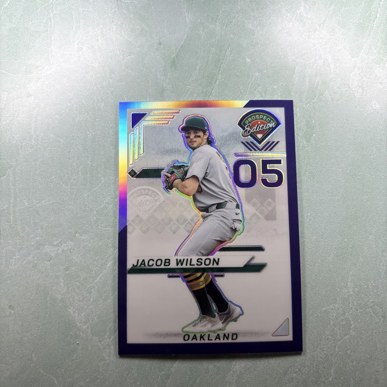 Prospect Edition Jacob 2025 Panini 2025 Panini purple-refractor