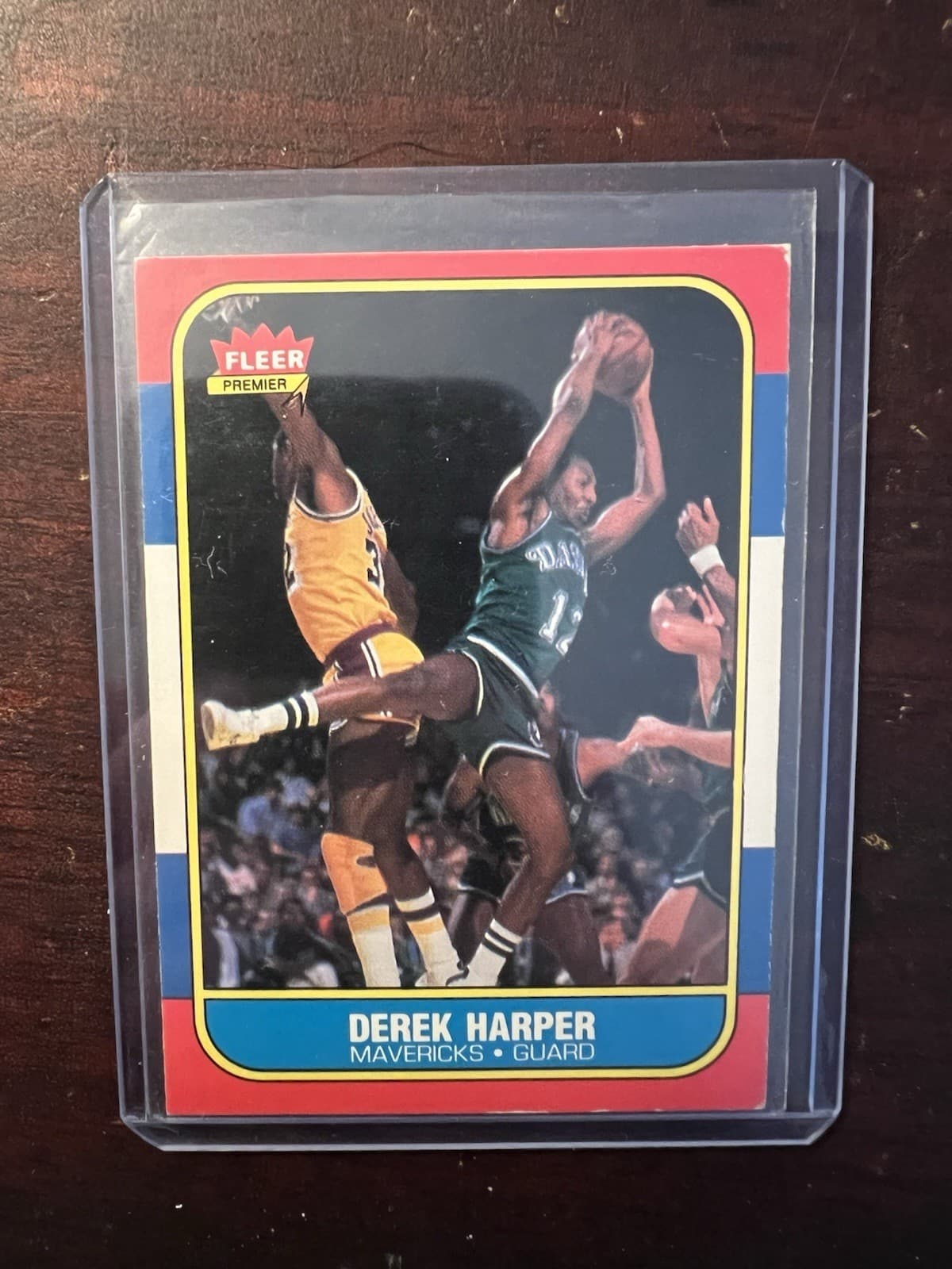 Derek Harper Dallas 1986 Fleer 1986 Fleer