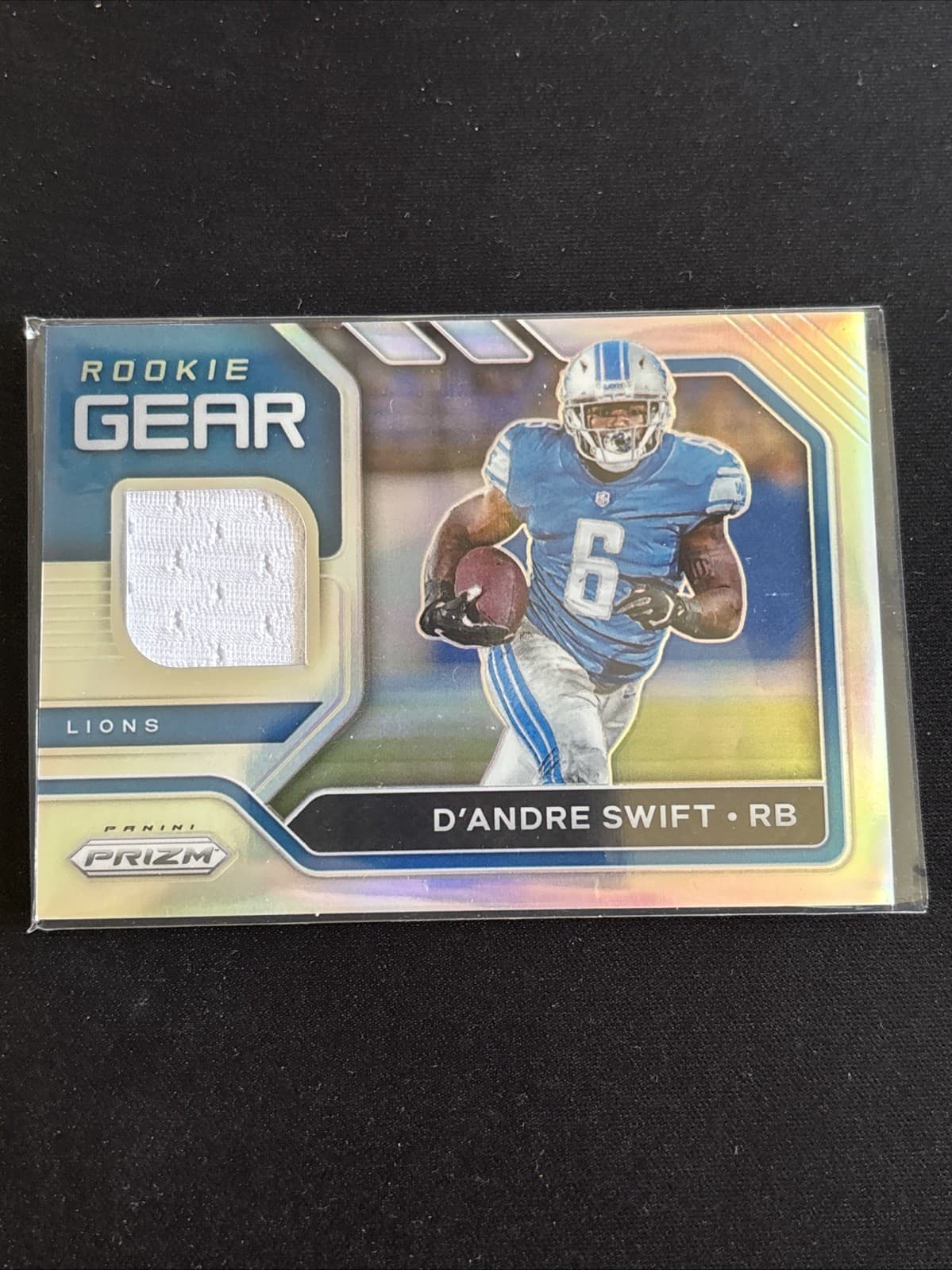 Andre Swift 2020 Panini Prizm 2020 Panini Prizm silver example 1