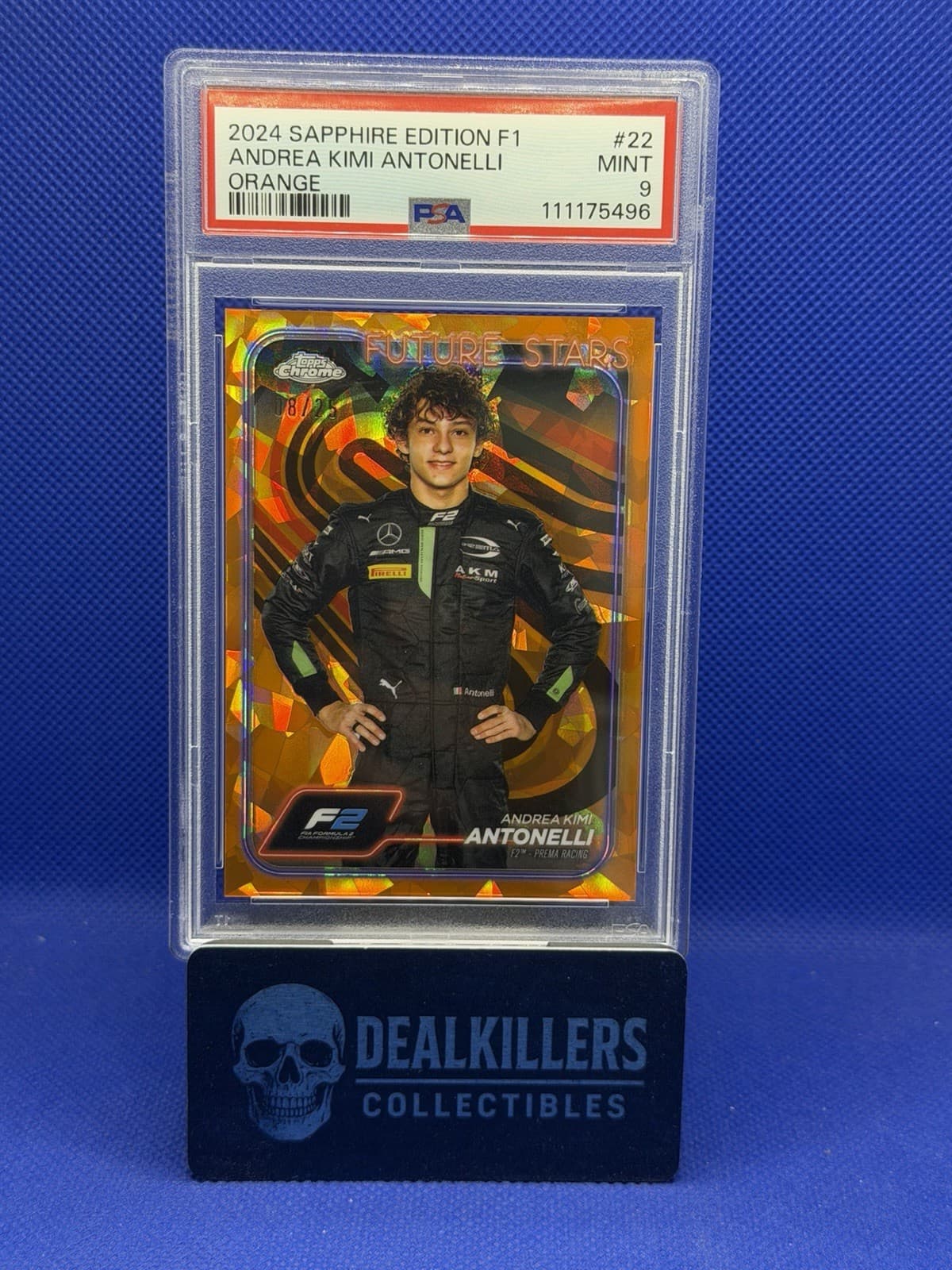 Sapphire Edition Kimi 2024 Topps Chrome 2024 Topps Chrome orange