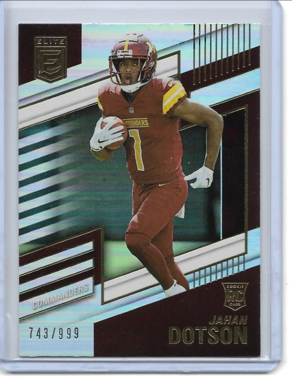 ELITE JAHAN DOTSON COMMANDERS 2022 Donruss 2022 Donruss