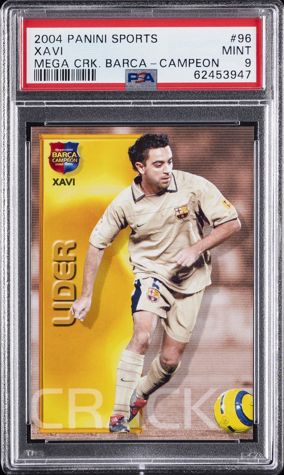 -05 SPORTS MEGA CRACKS BARCA C 2004 Panini