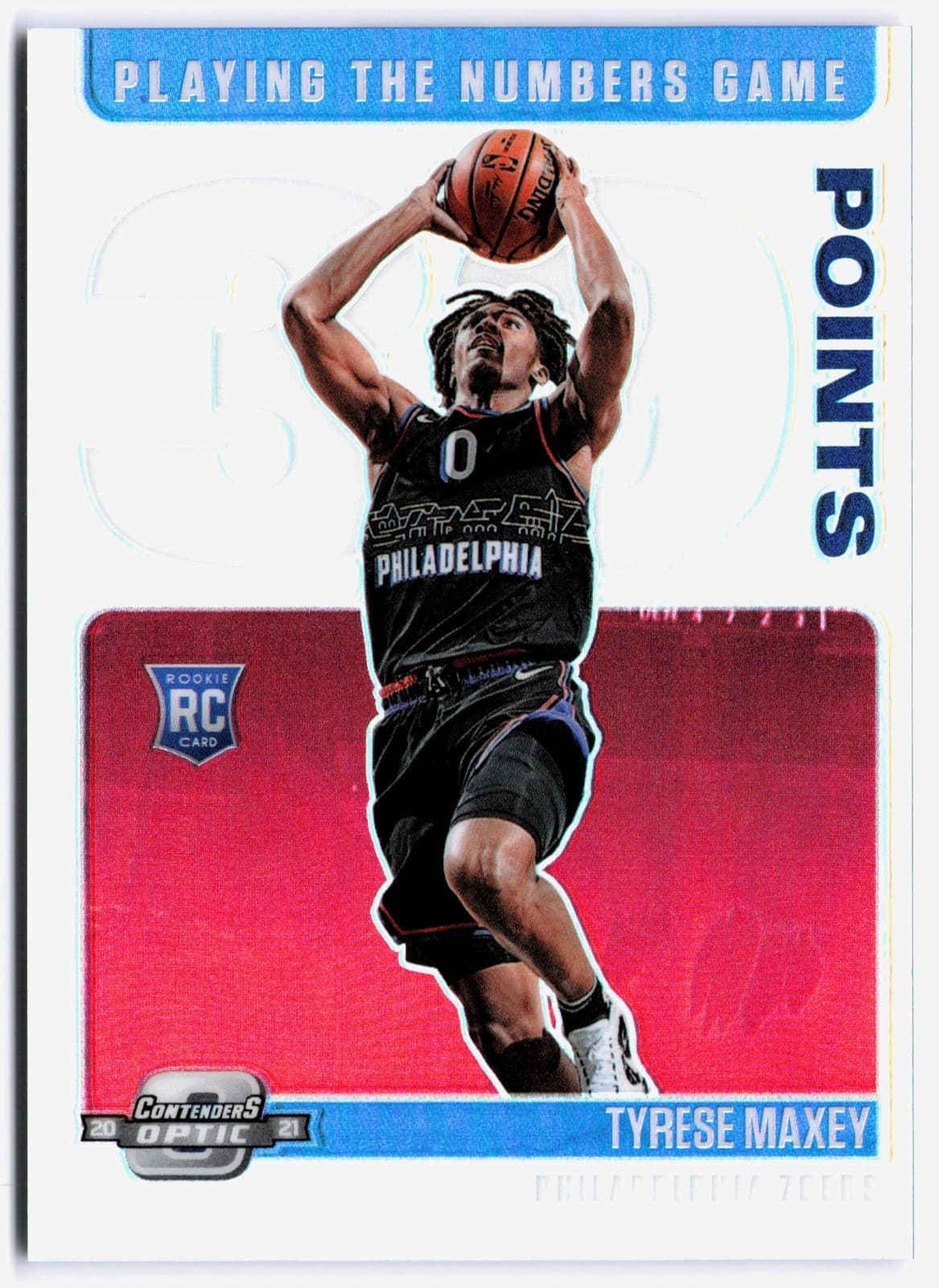 Numbers Game Tyrese 2020 Panini Contenders