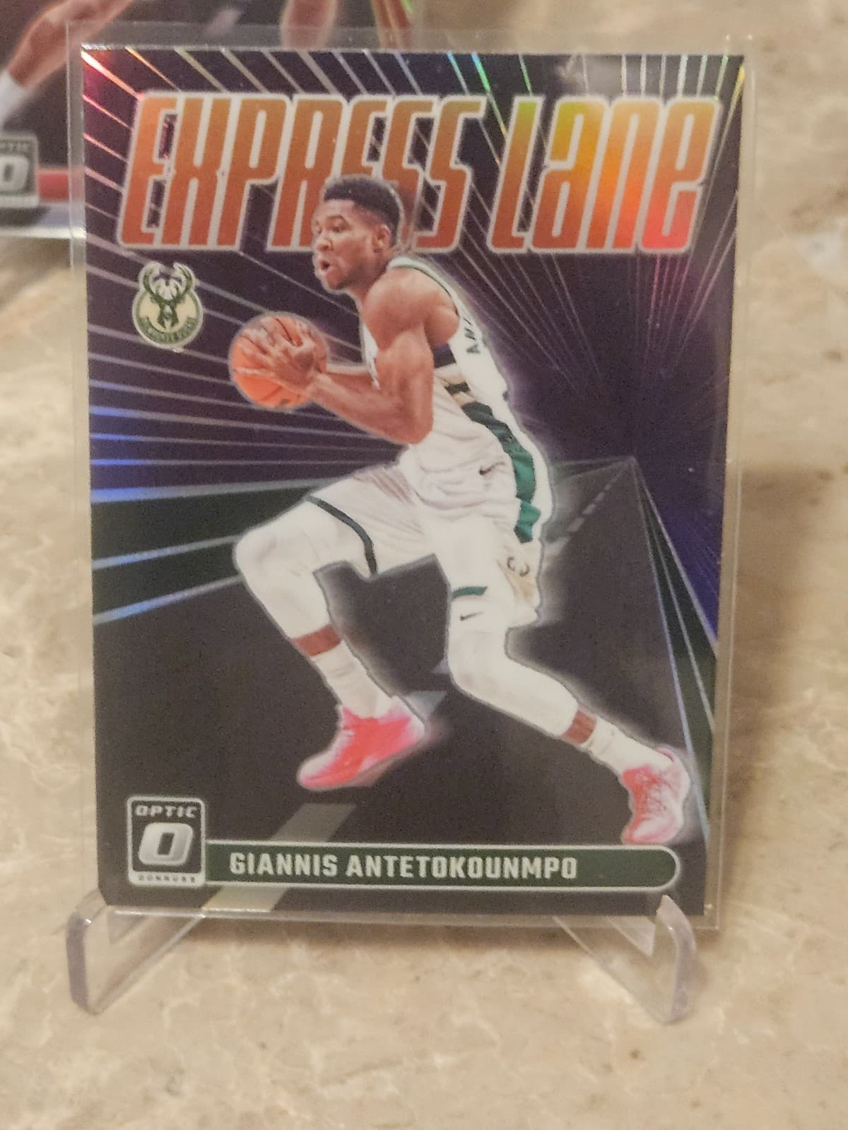 Giannis Antetokounmpo Express 2023 Donruss Optic 2023 Donruss Optic