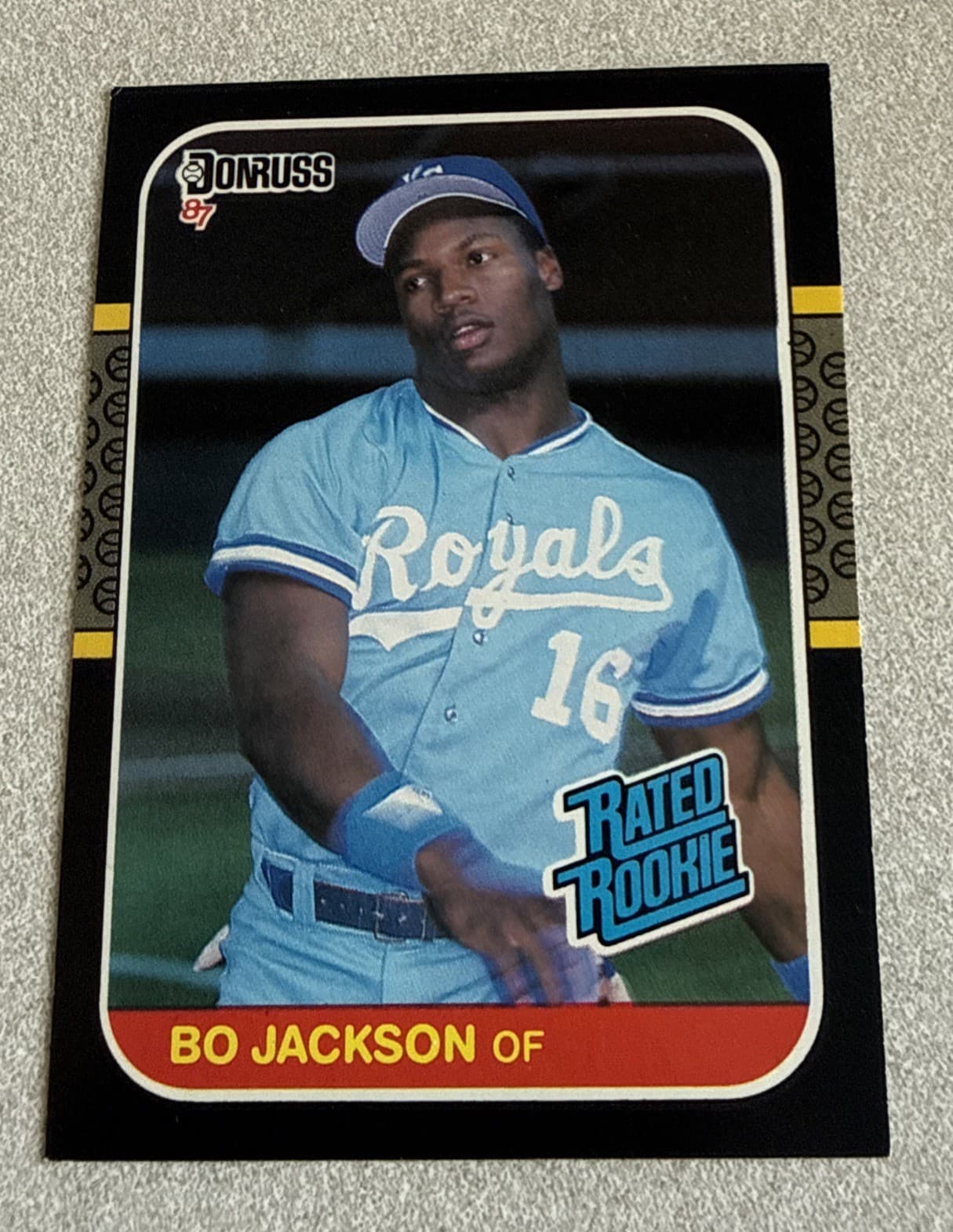 Rated Bo Jackson 1987 Donruss 1987 Donruss