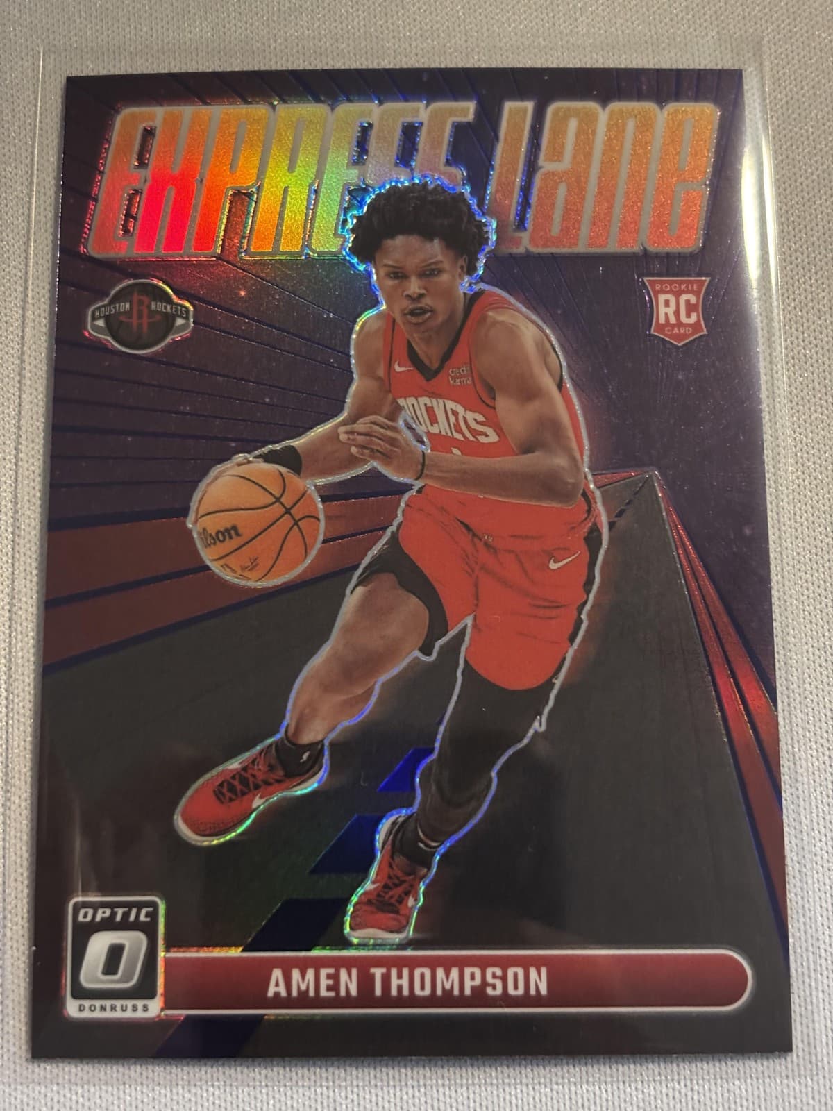 Amen Thompson Express 2023 Donruss Optic