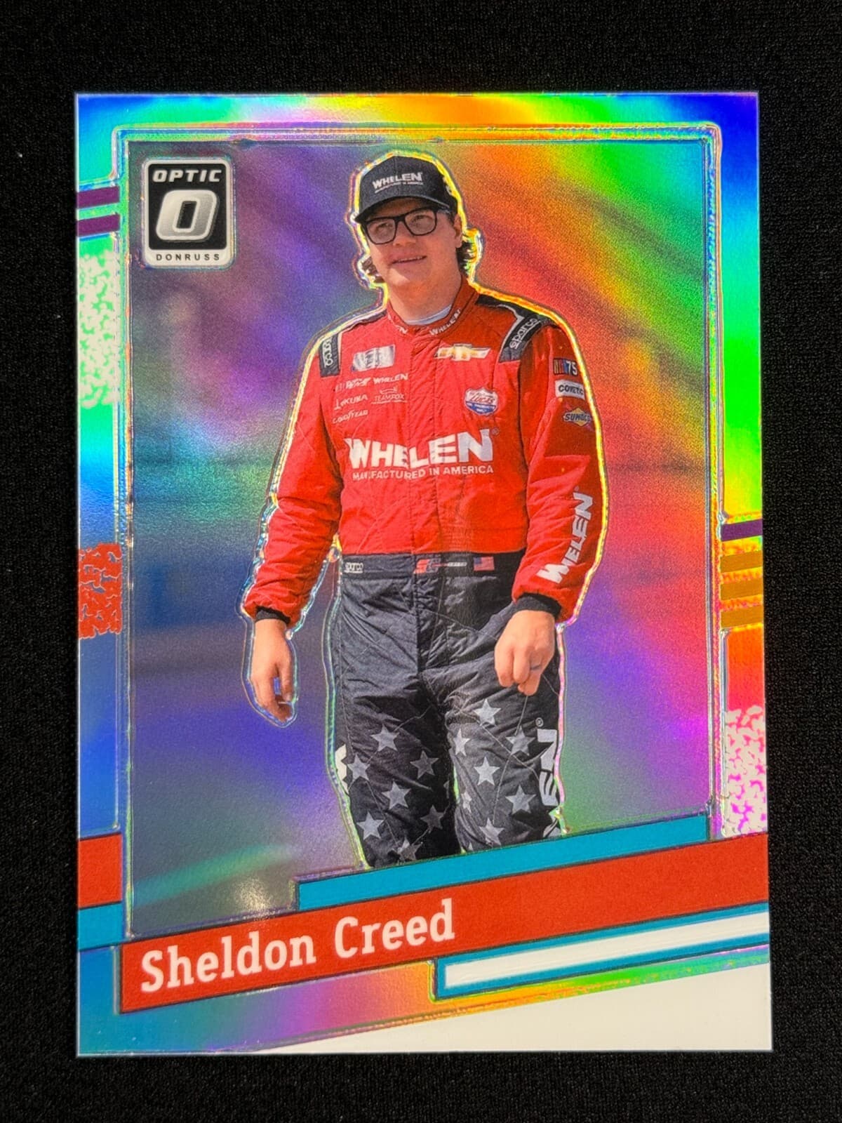 Retro Optic Sheldon 2024 Panini 2024 Panini blue-velocity example 2