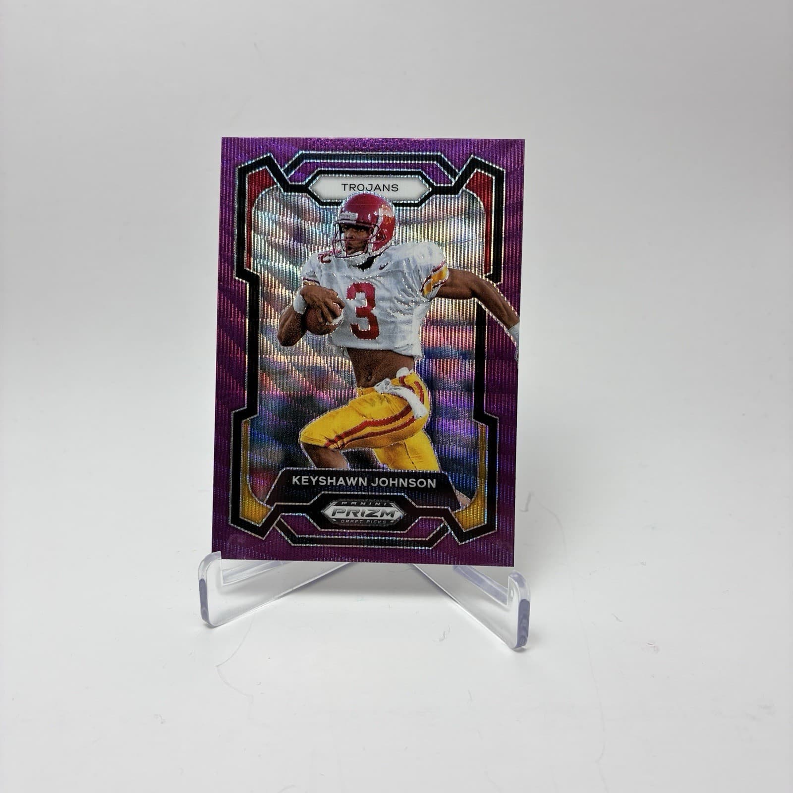 Draft Picks 2024 Panini Prizm 2024 Panini Prizm purple-wave