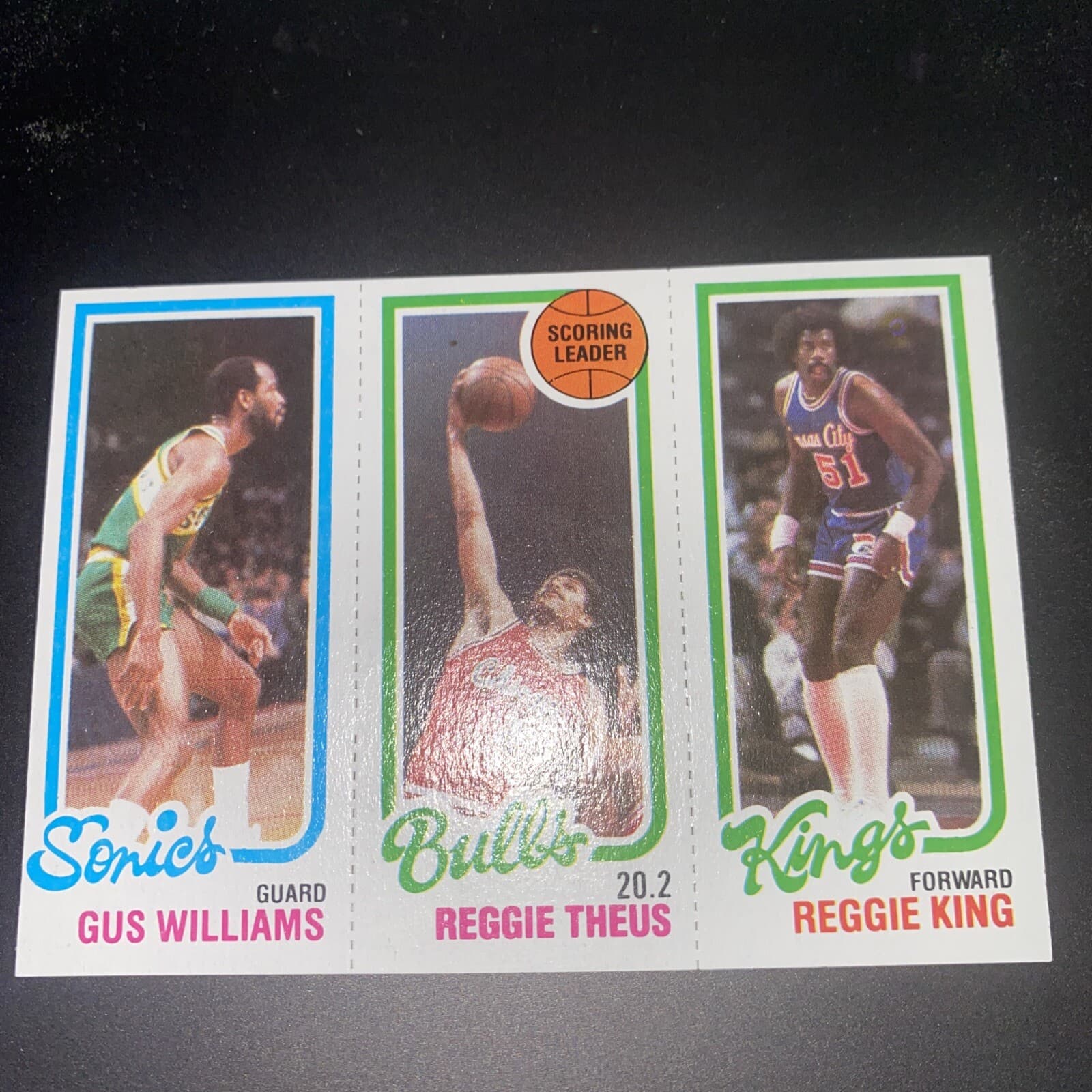Basketball Williams Theus 1980 Topps