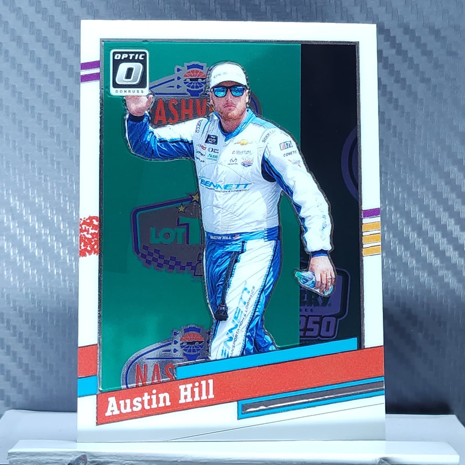 Austin Hill 2024 Donruss Optic 2024 Donruss Optic holo-silver example 1
