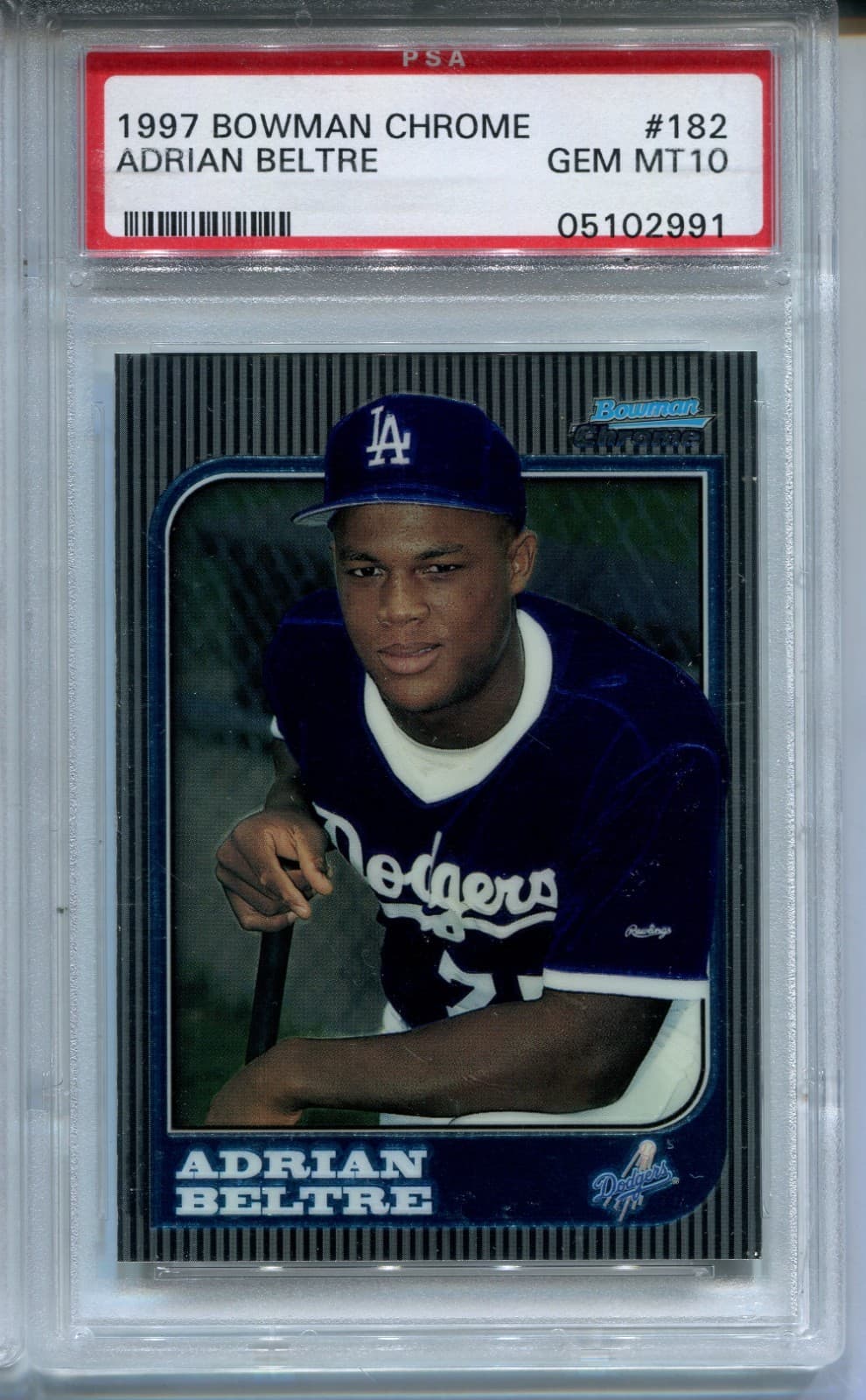 Adrian Beltre Baseball 1997 Bowman Chrome 1997 Bowman Chrome