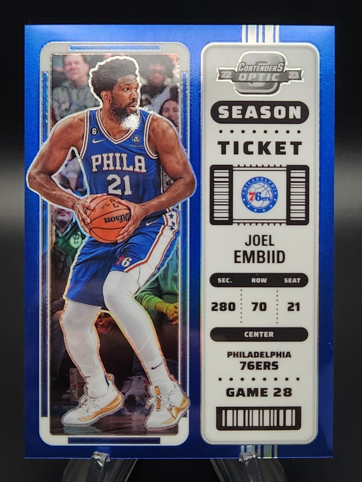 Joel Embiid 2022 Panini Contenders 2022 Panini Contenders