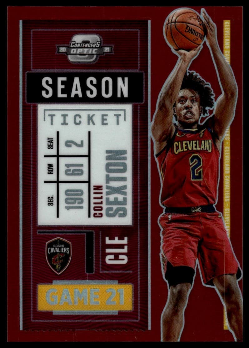 Optic Collin Sexton 2020 Panini Contenders 2020 Panini Contenders
