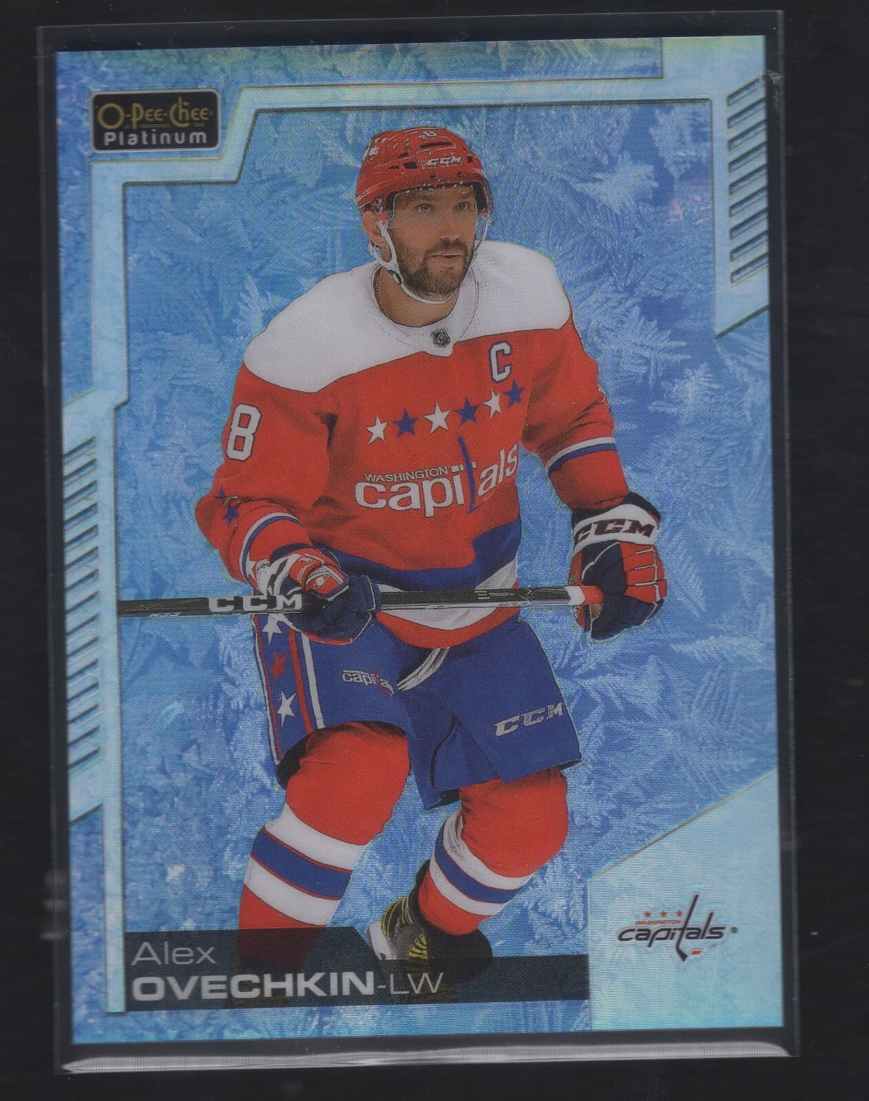 Alex Ovechkin trading card