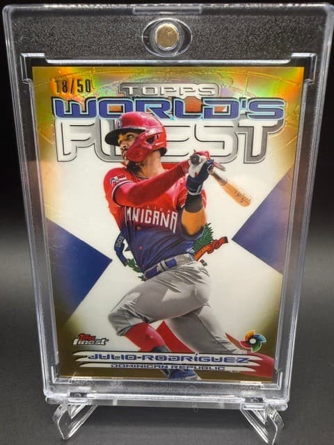 World's Finest JULIO RODRIGUEZ 2023 Topps Finest
