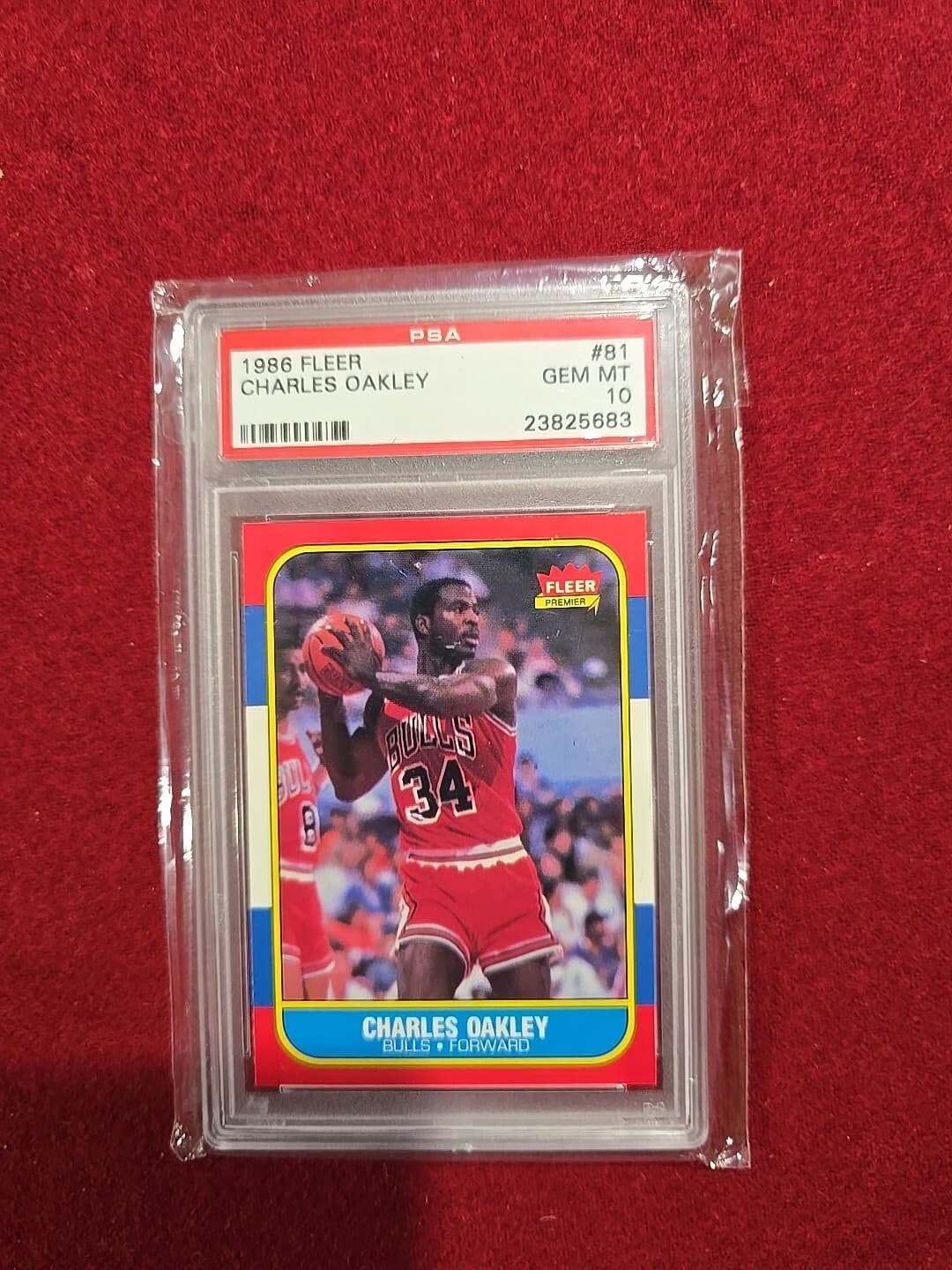 Basketball Charles Oakley 1986 Fleer 1986 Fleer