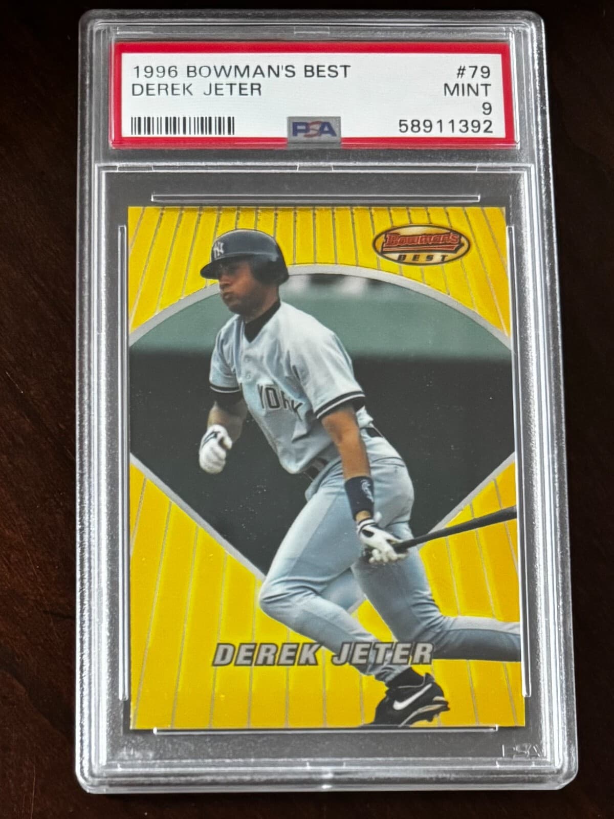 'S BEST DEREK JETER 9 1996 Bowman 1996 Bowman