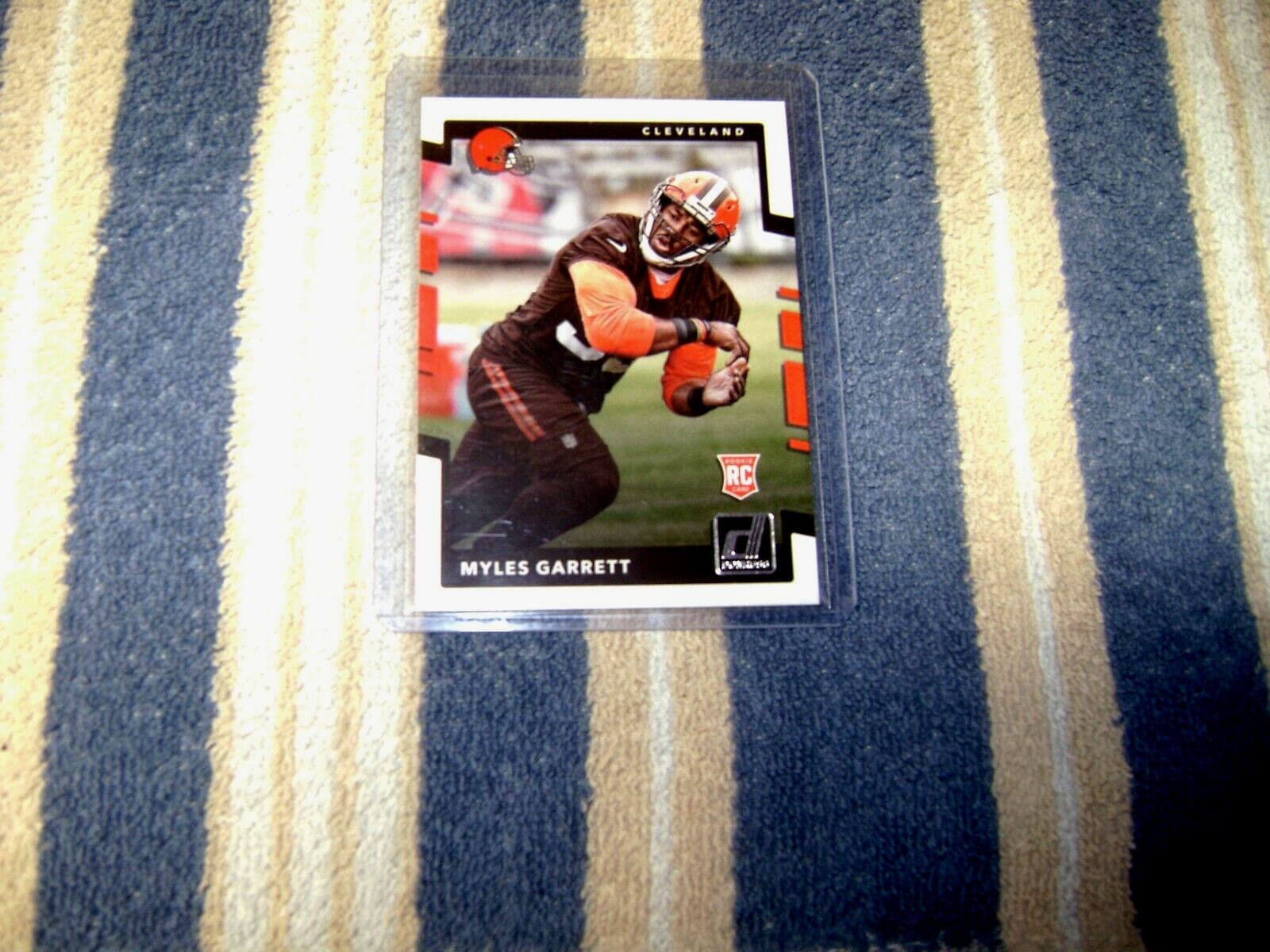 MYLES GARRETT CLEVELAND BROWNS 2017 Donruss