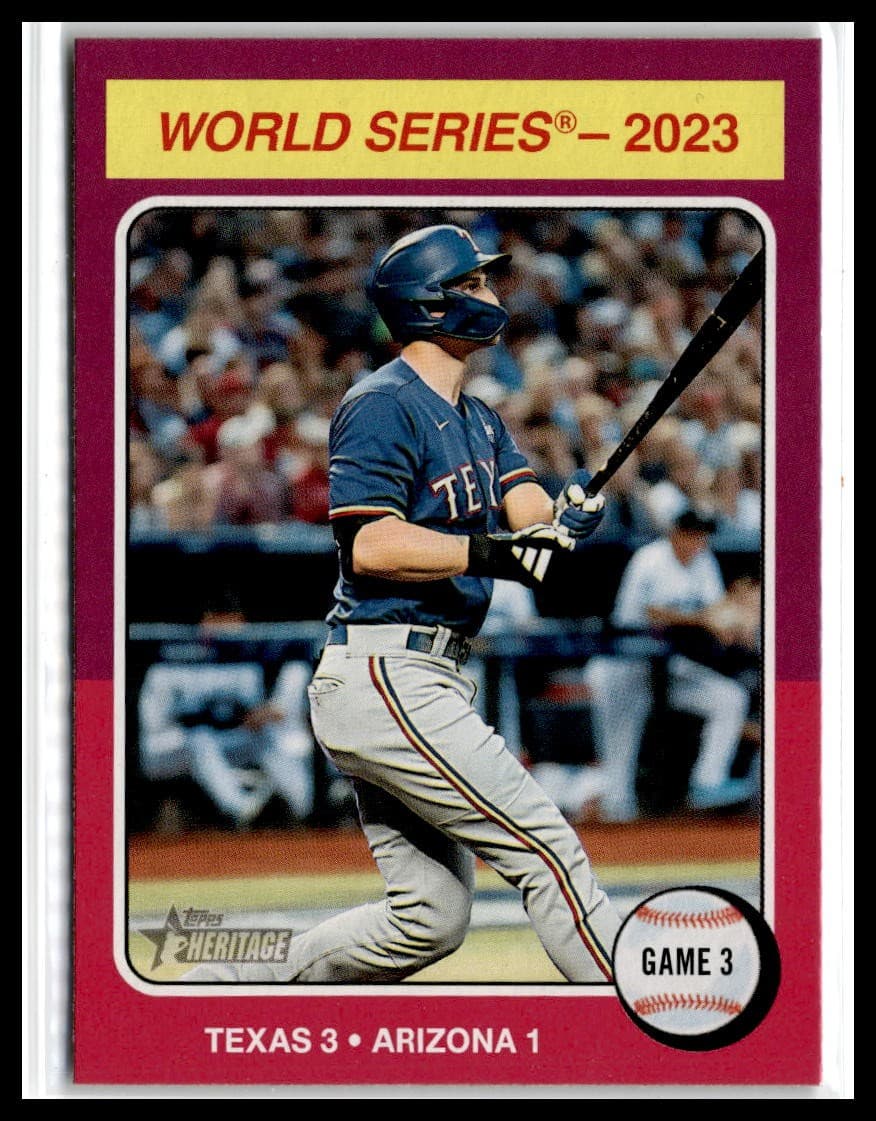 World Series 2023 Topps Heritage