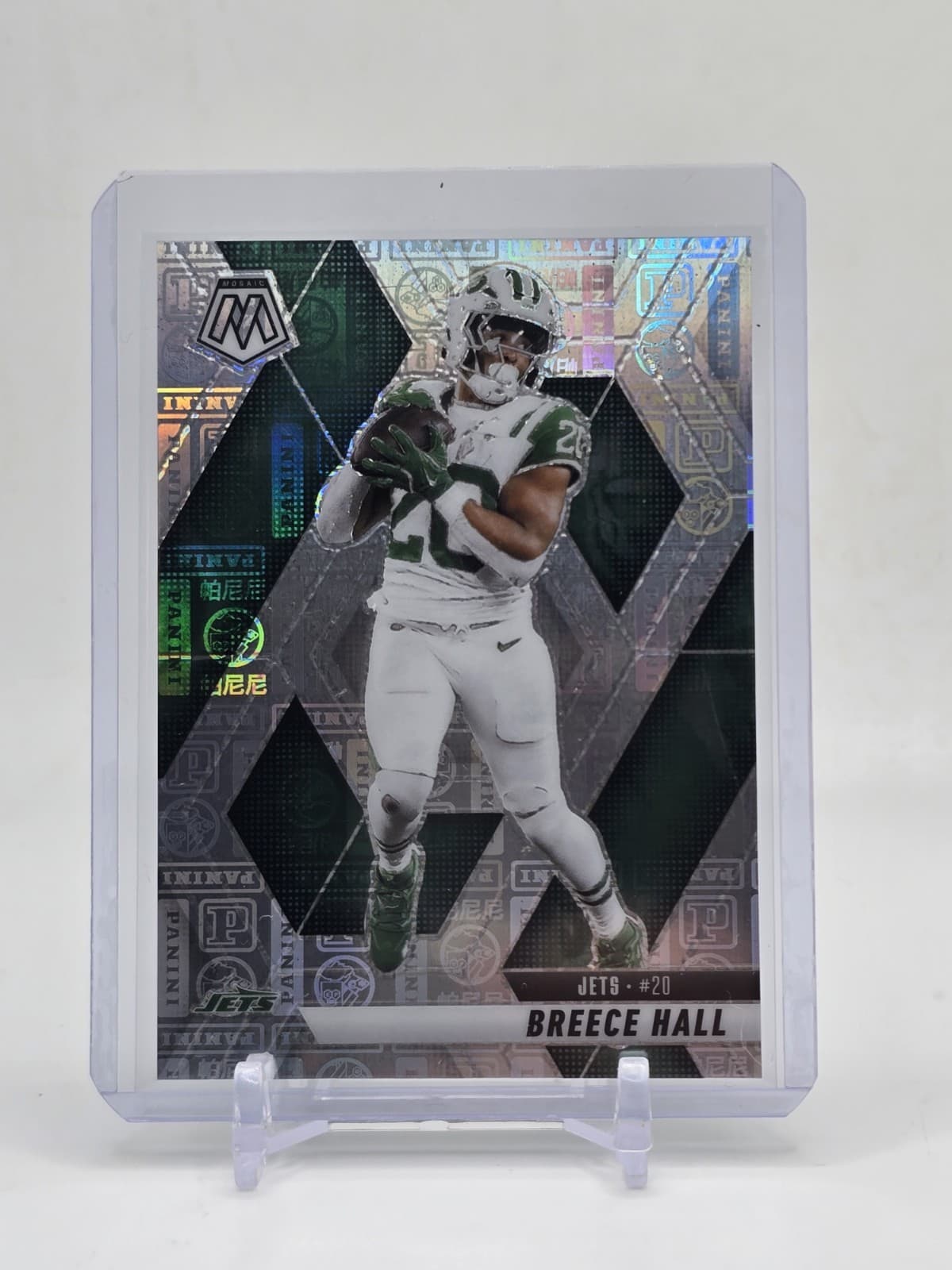 Football Breece Hall 2025 Panini Mosaic 2025 Panini Mosaic