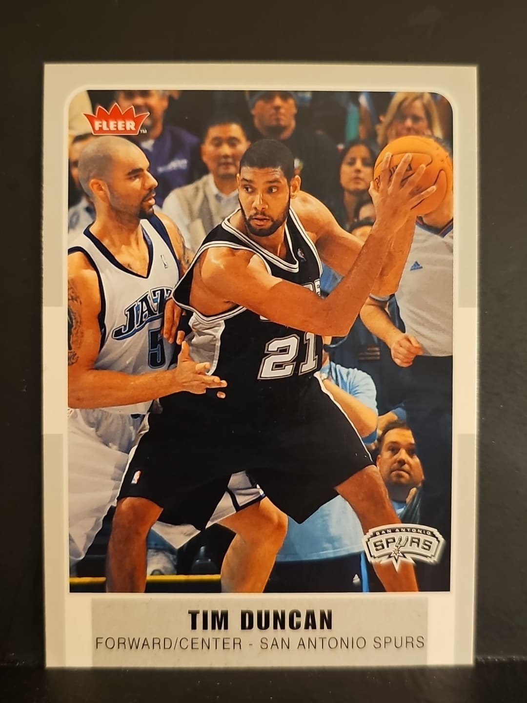 Tim Duncan 2007 Fleer