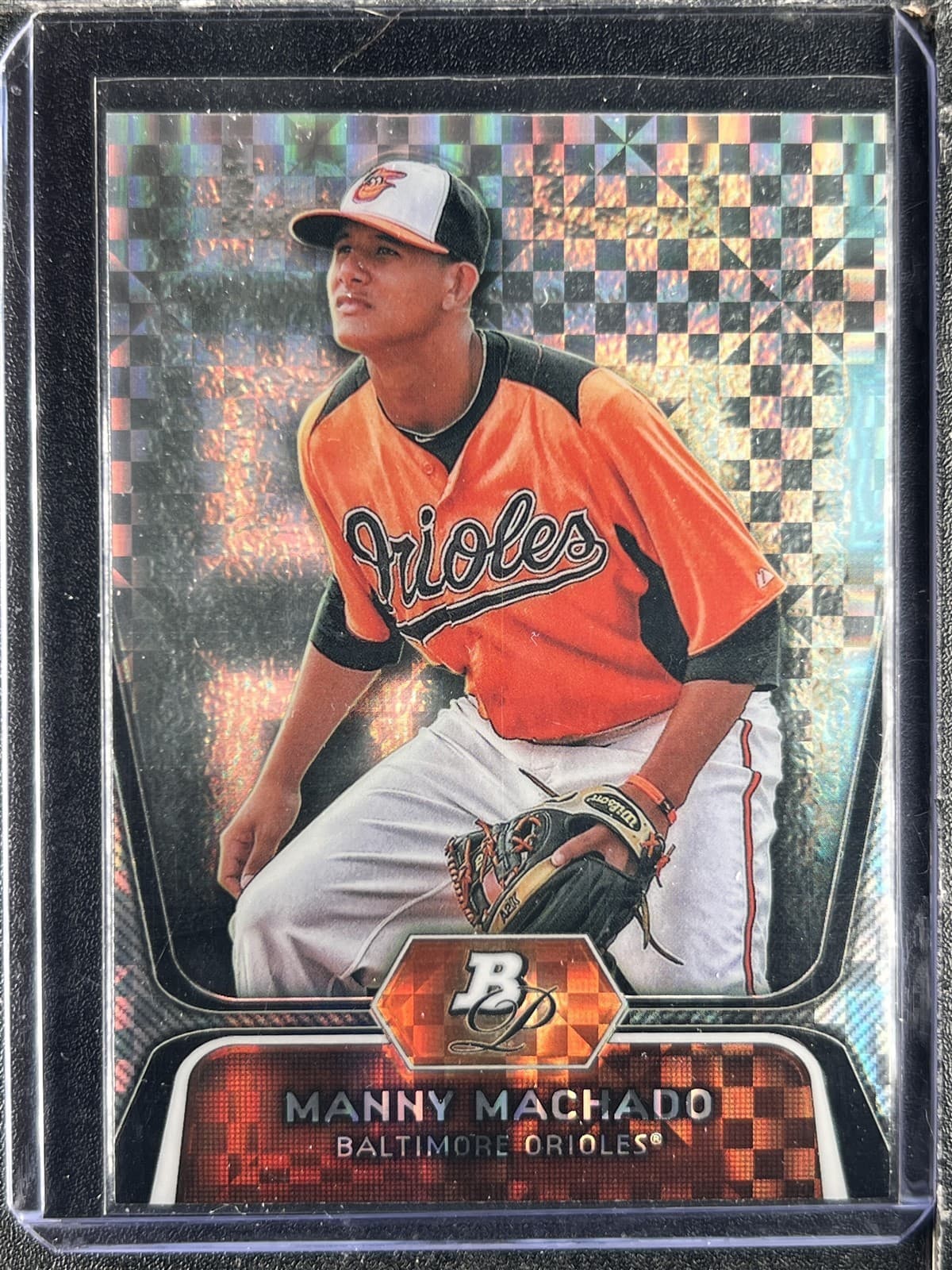 Machado, Manny - Platinum - xF 2012 Bowman
