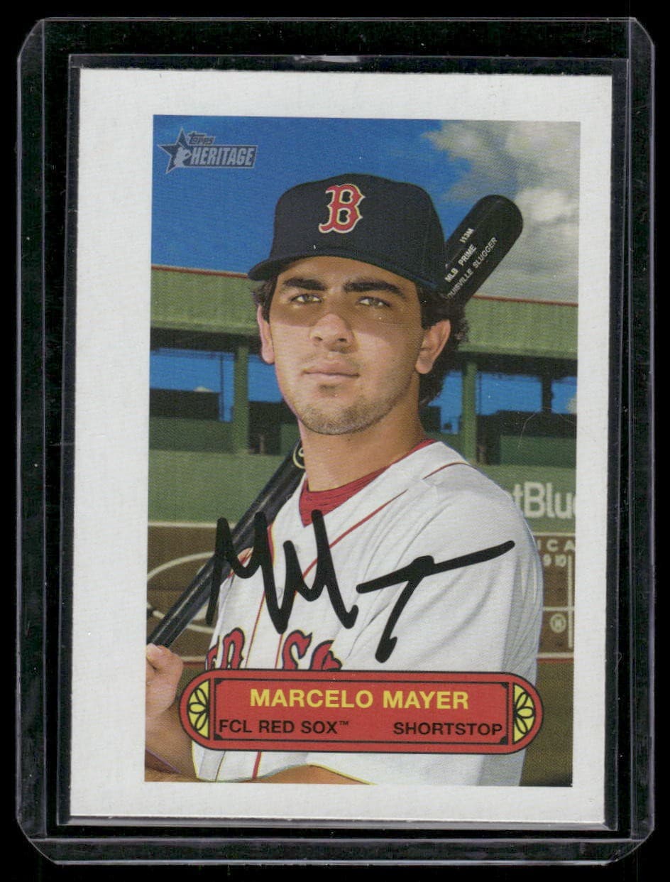 Minor League Marcelo 2022 Topps Heritage 2022 Topps Heritage