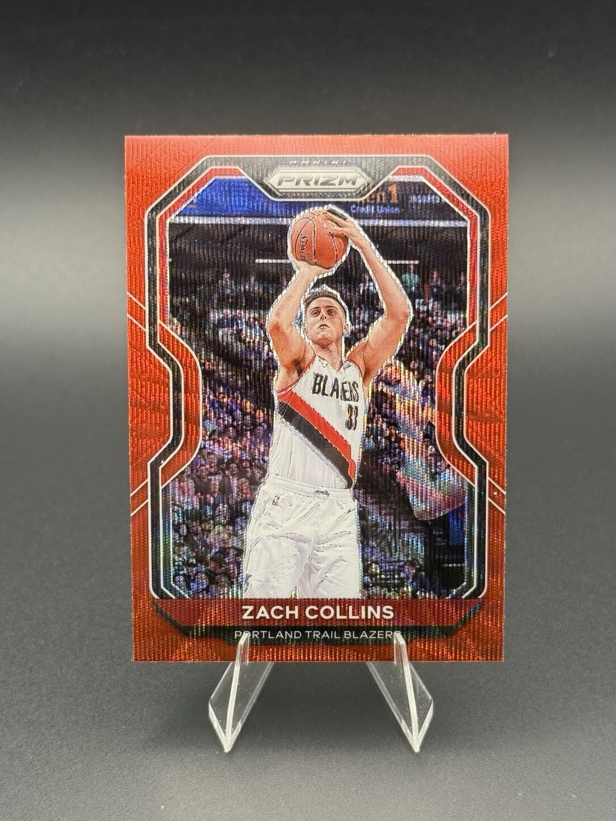 Zach Collins Ruby 2020 Panini Prizm 2020 Panini Prizm wave