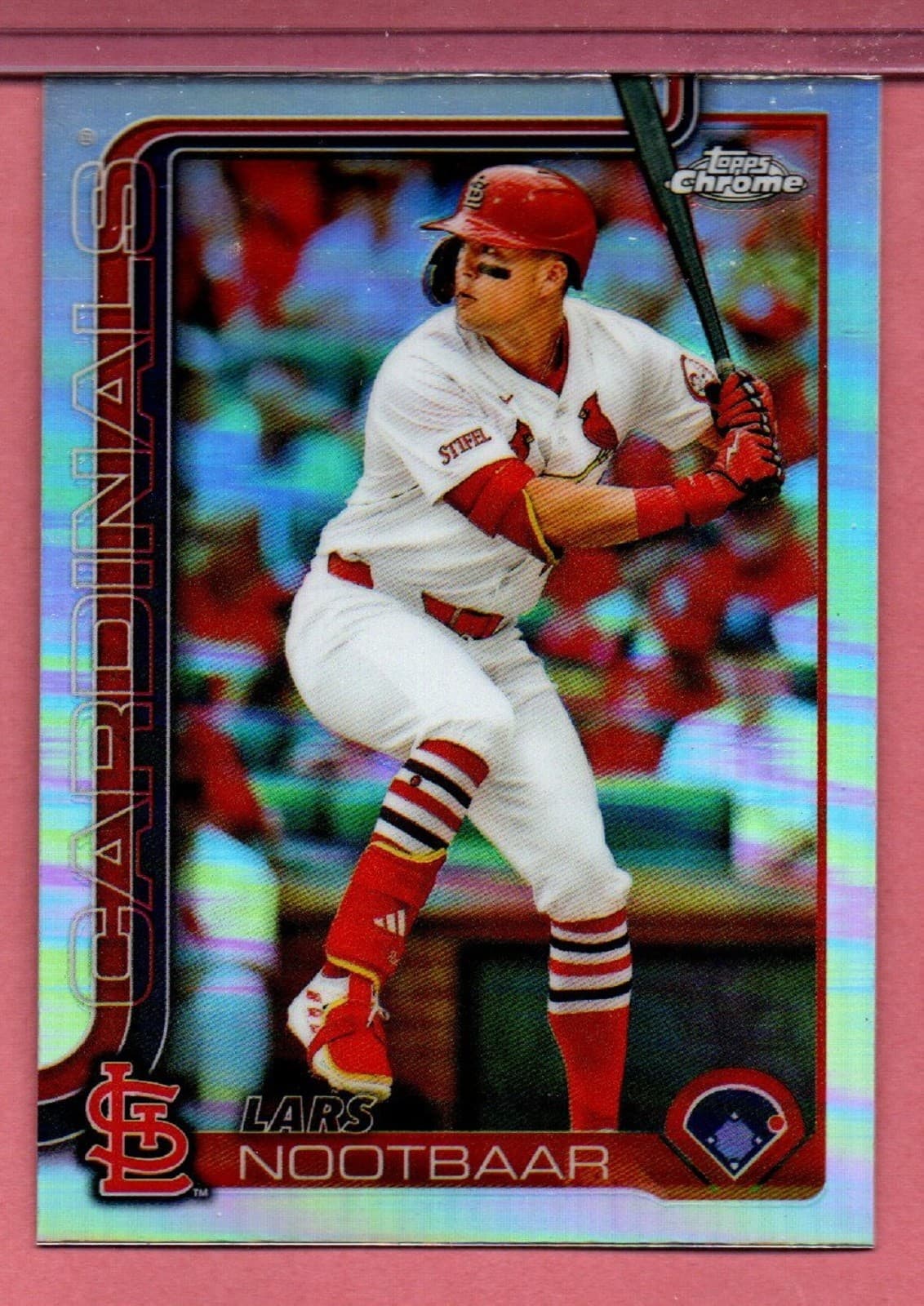 Lars Nootbaar St 2025 Topps Chrome 2025 Topps Chrome refractor