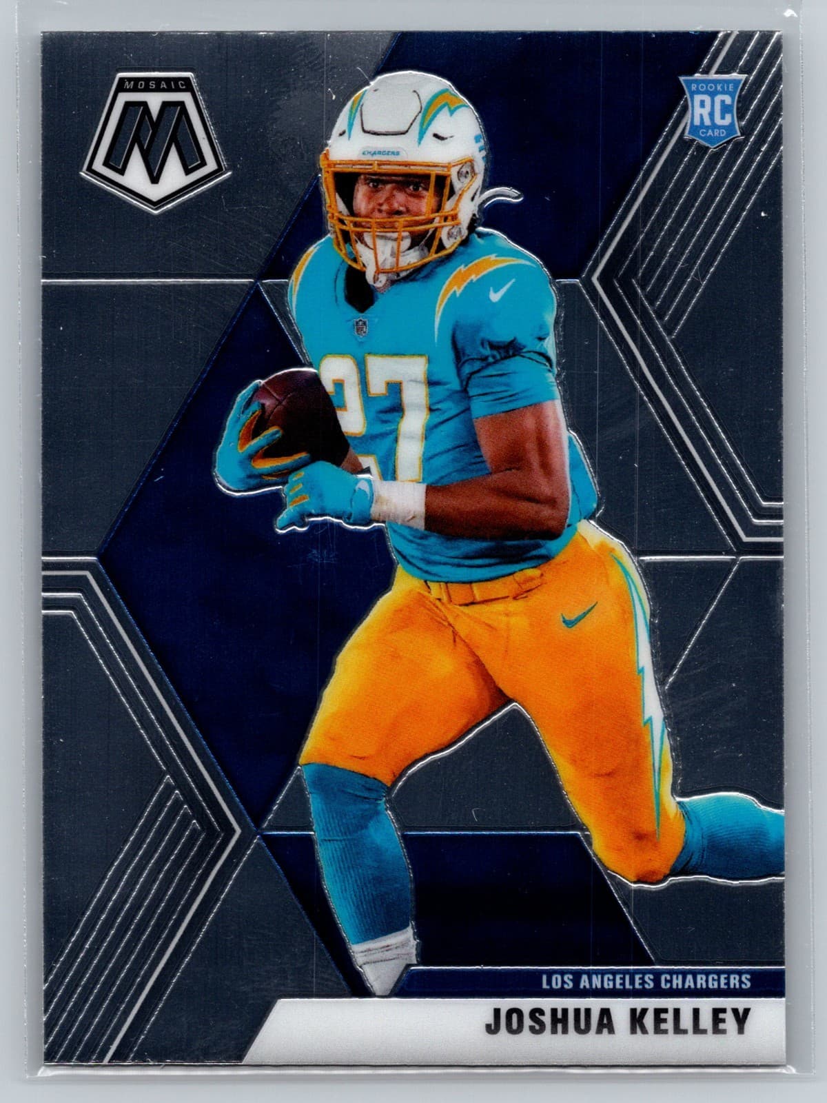 Rookies Joshua Kelley 2020 Panini Mosaic 2020 Panini Mosaic