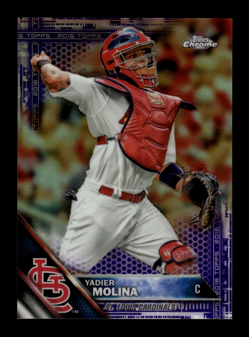 Baseball Yadier Molina 2016 Topps Chrome
