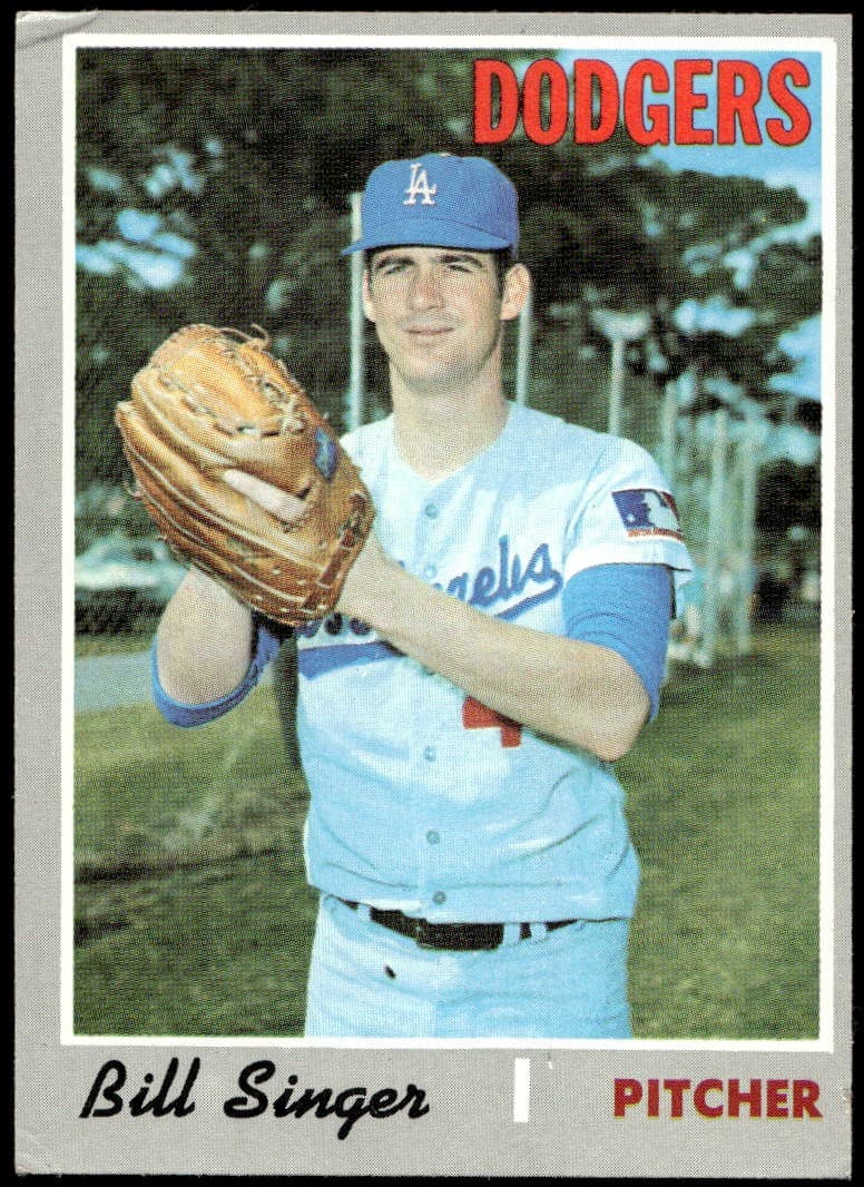 Bill Singer Los 1970 Topps