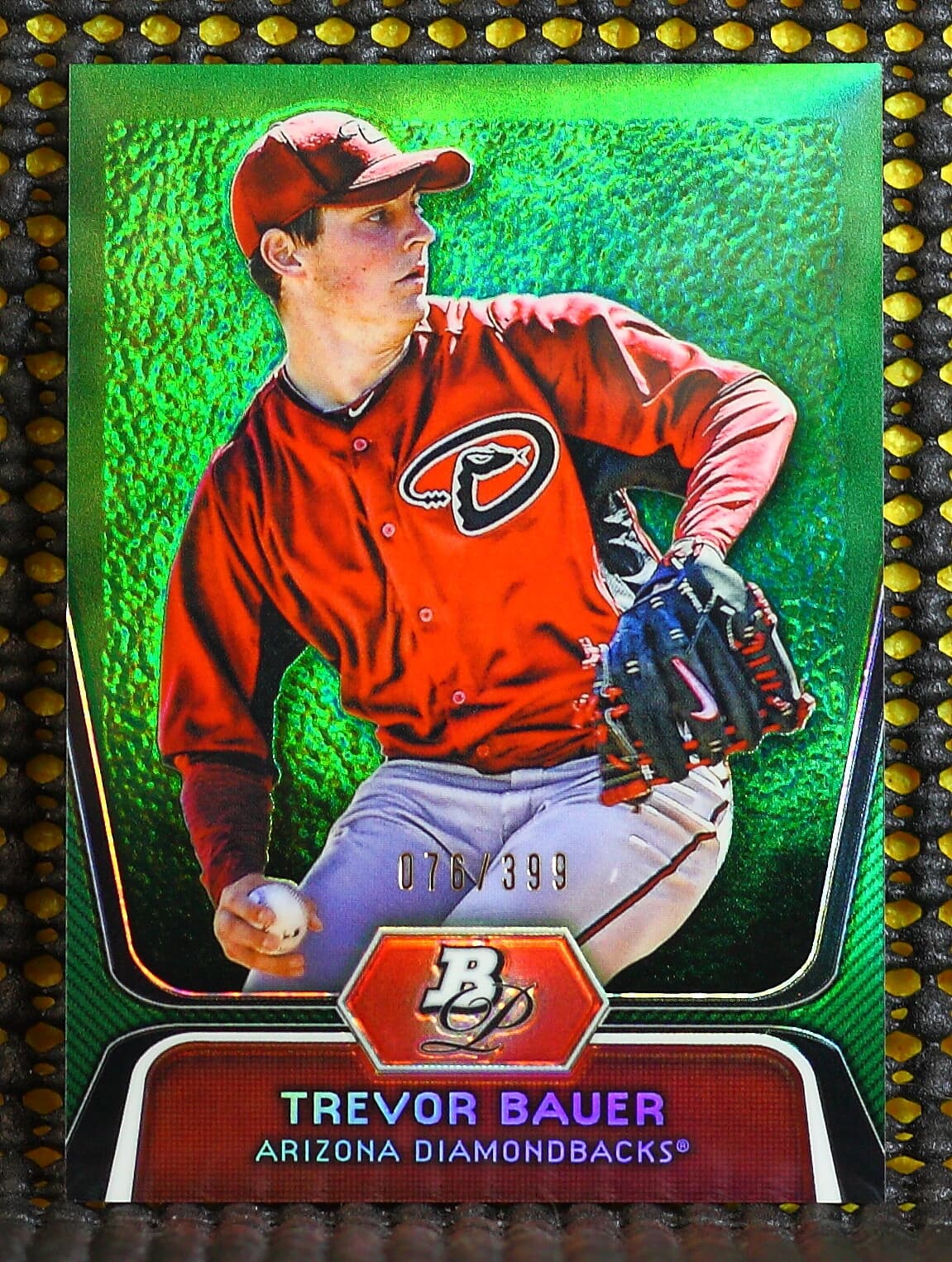 TREVOR BAUER - PLATINUM PROSPE 2012 Bowman 2012 Bowman green-refractor